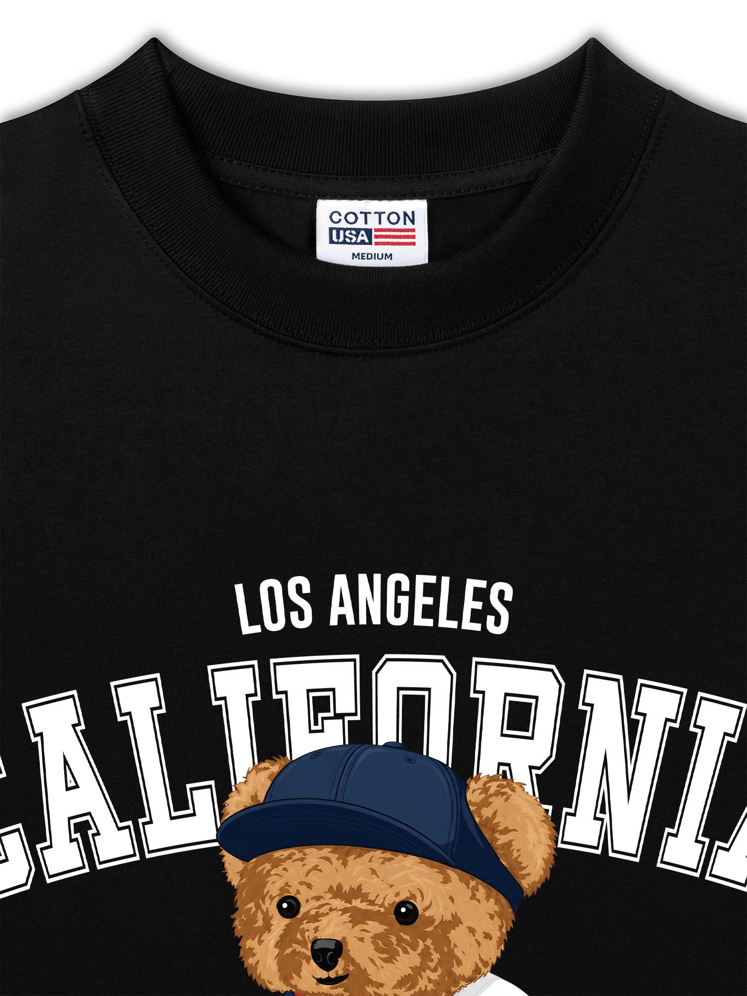 Áo Thun Relaxed Fit Bear Town California