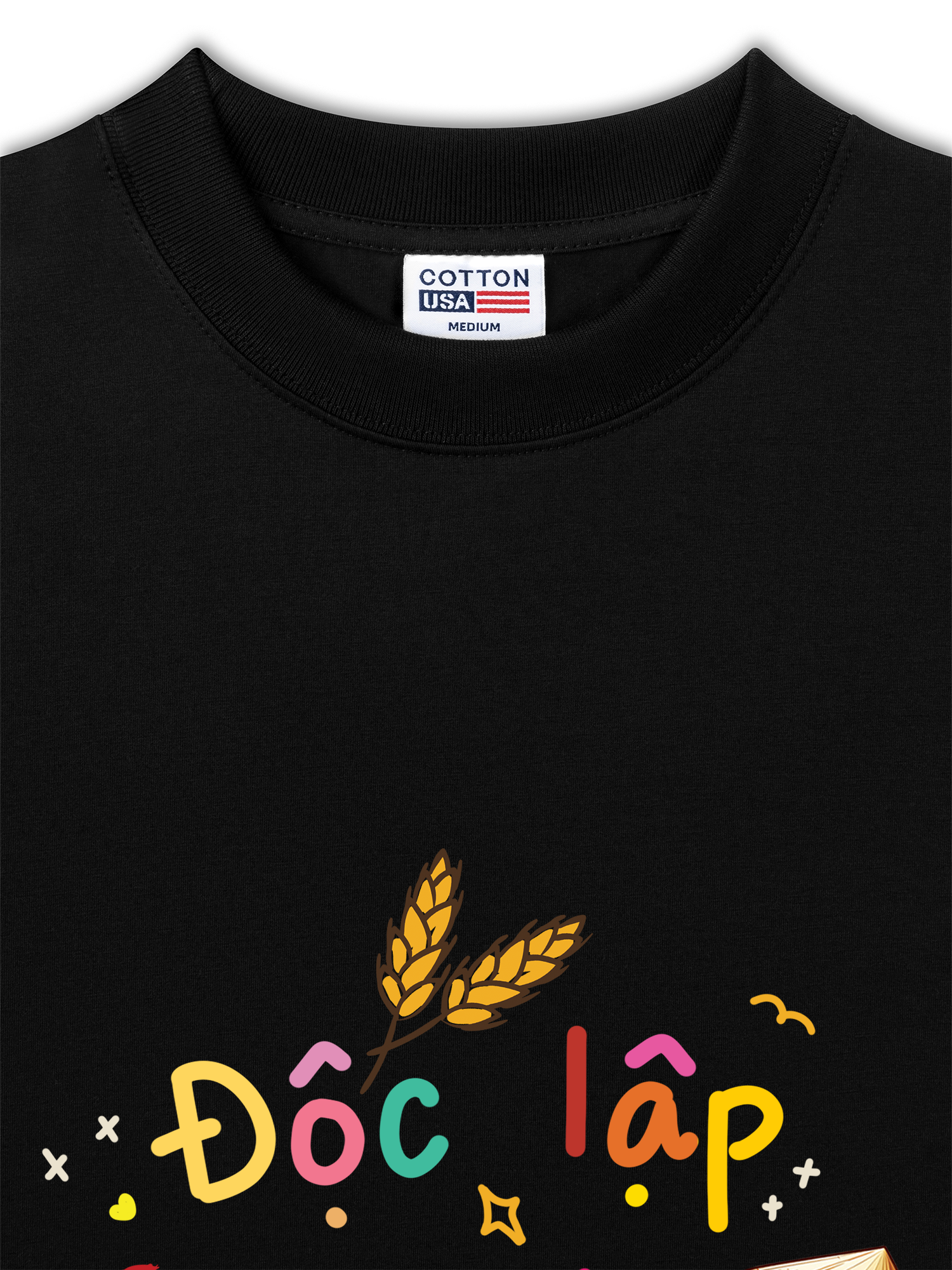 Áo Thun Relaxed Fit Việt Nam Độc Lập - Tự Do - Hạnh Phúc