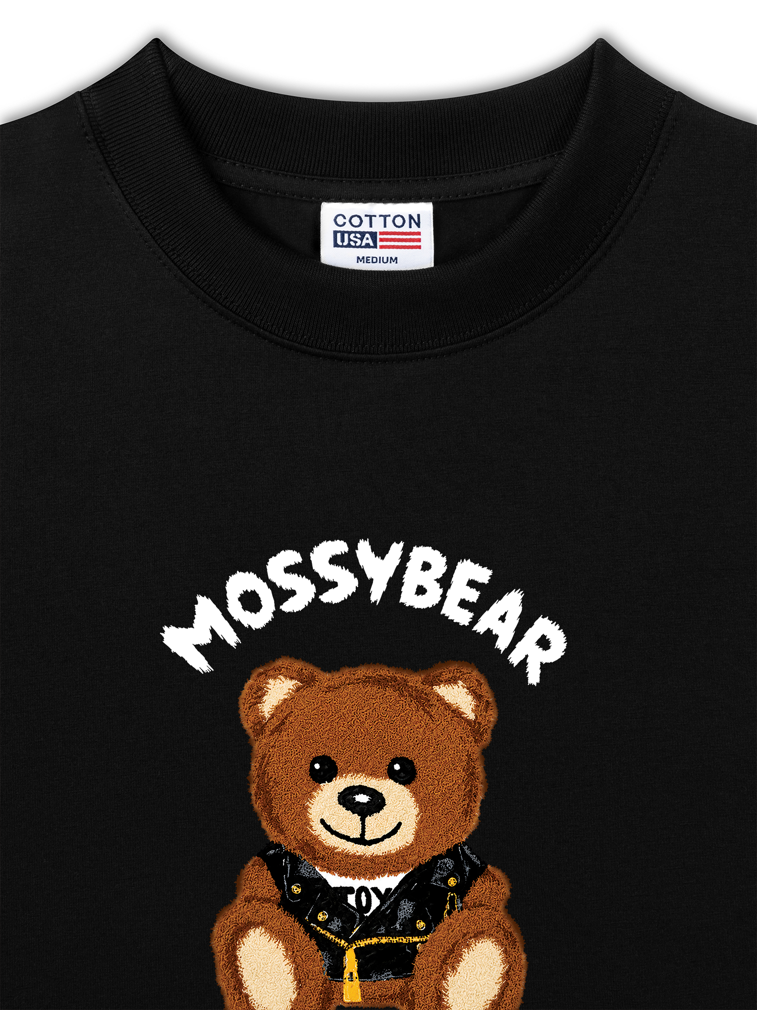 Áo Thun Relaxed Fit Mossy Bear Vintage Bear