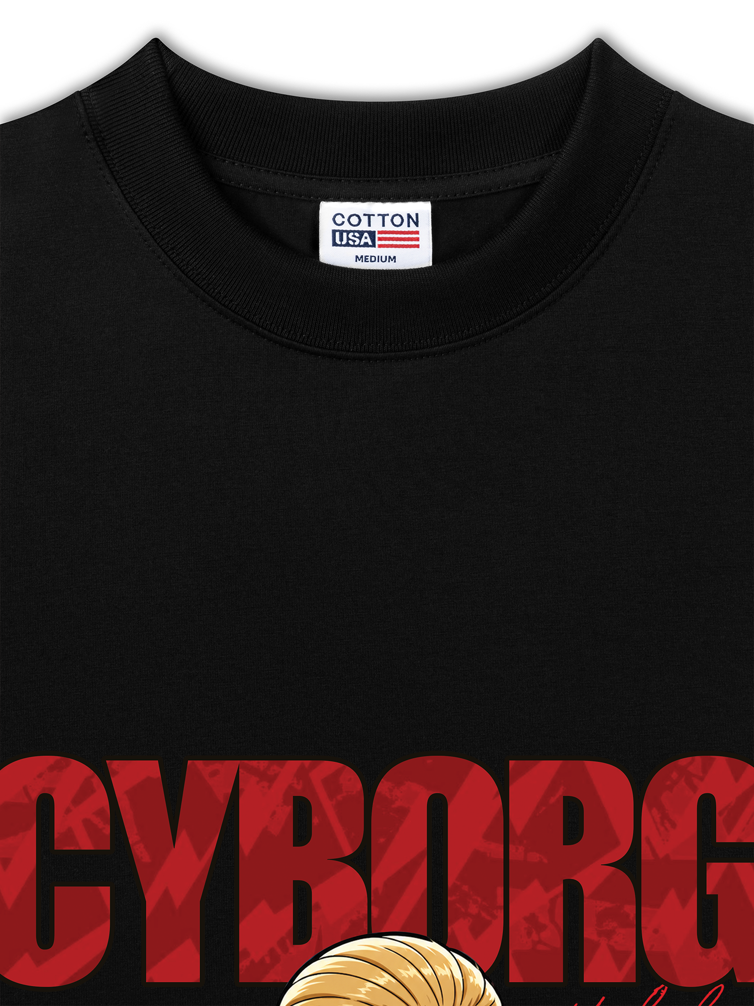 Áo Thun Relaxed Fit CYBORG
