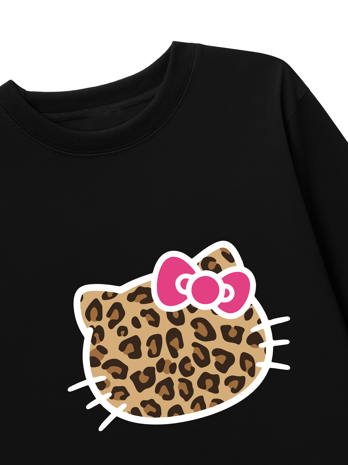 Áo Thun Dài Tay Urban Leopard Kitty