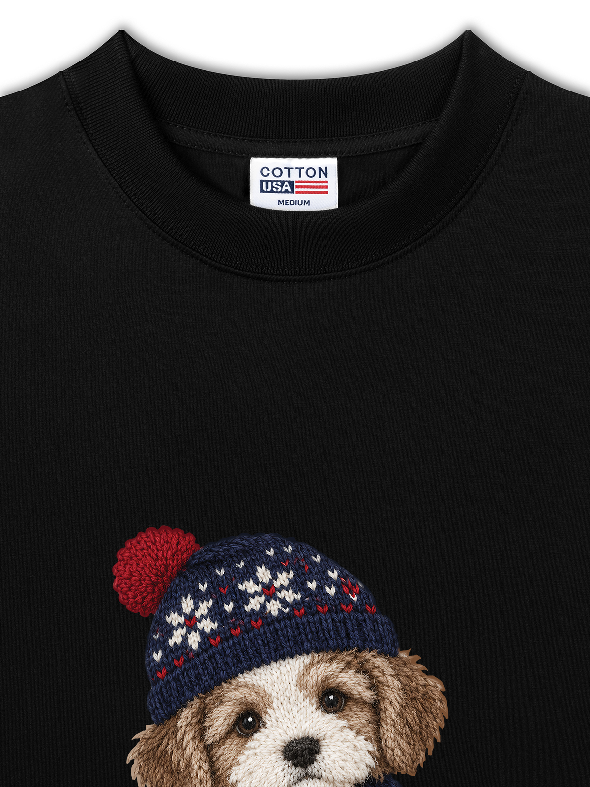 Áo Thun Relaxed Fit Winter Pup