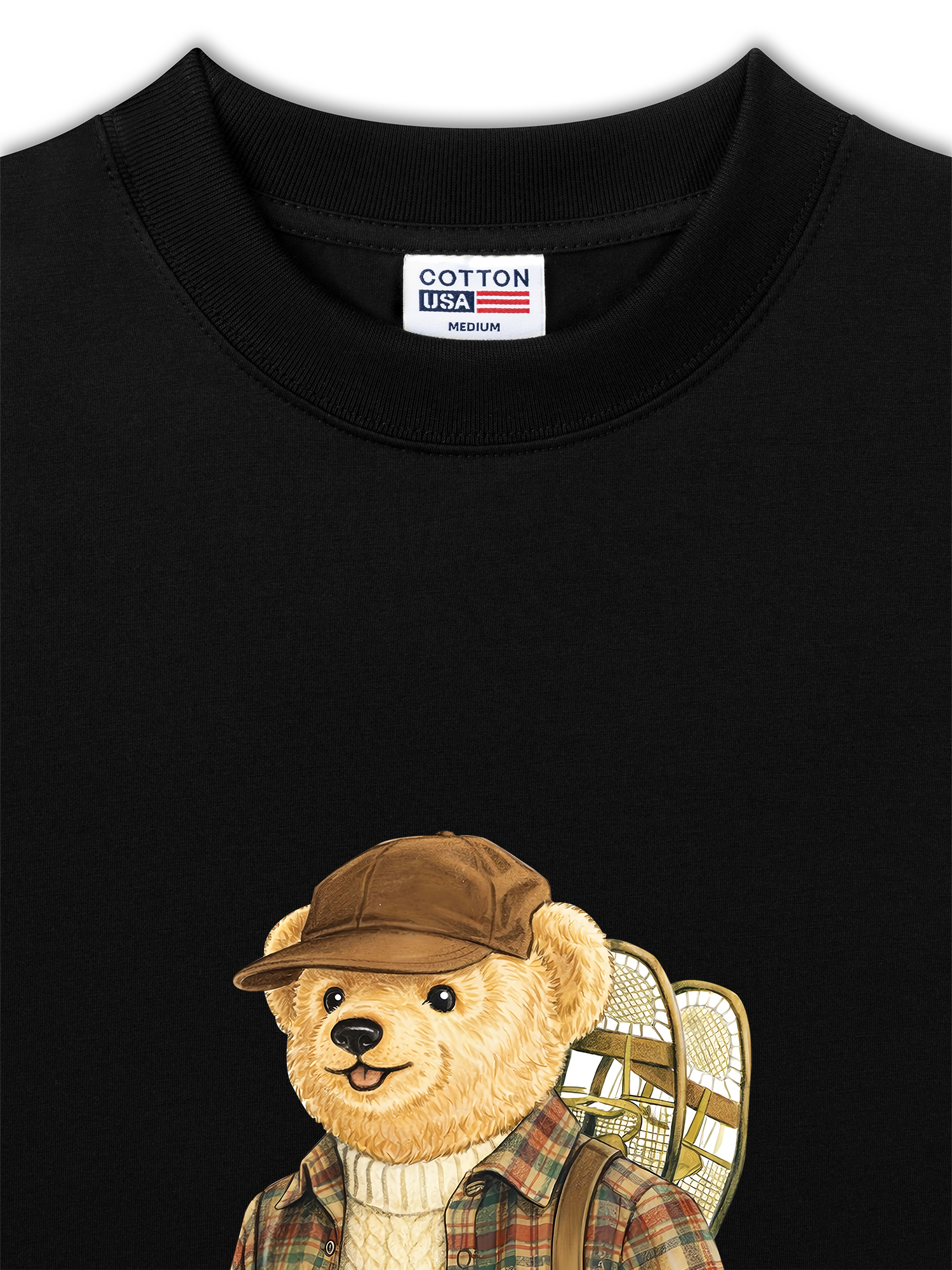 Áo Thun Relaxed Fit Travel Vloger Bear