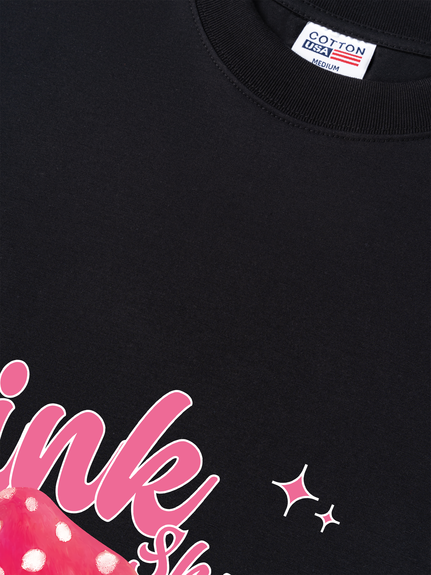 Áo Thun Relaxed Fit Tropical Pink Shrooms