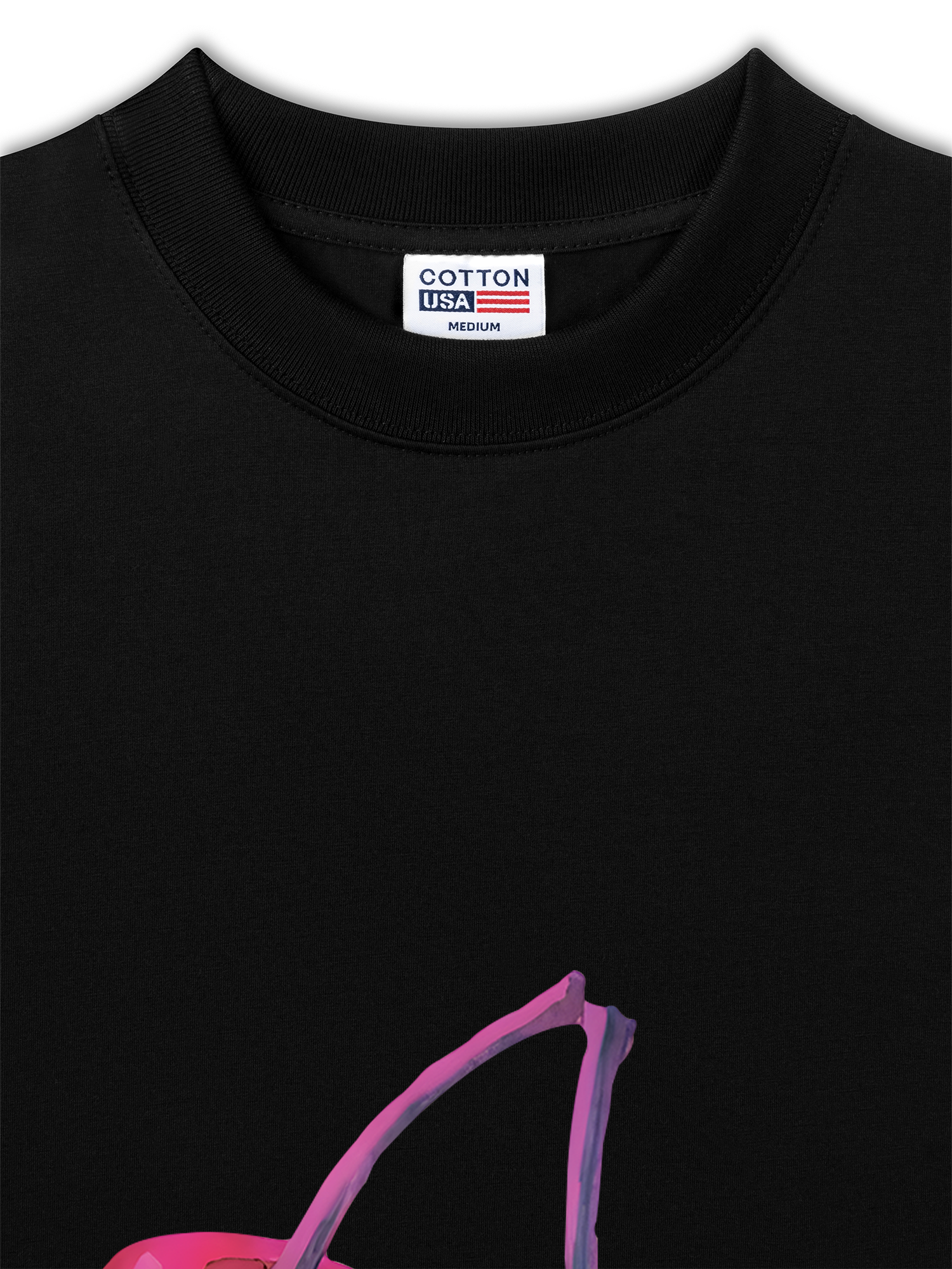 Áo Thun Relaxed Fit Tropical Purple Cherry