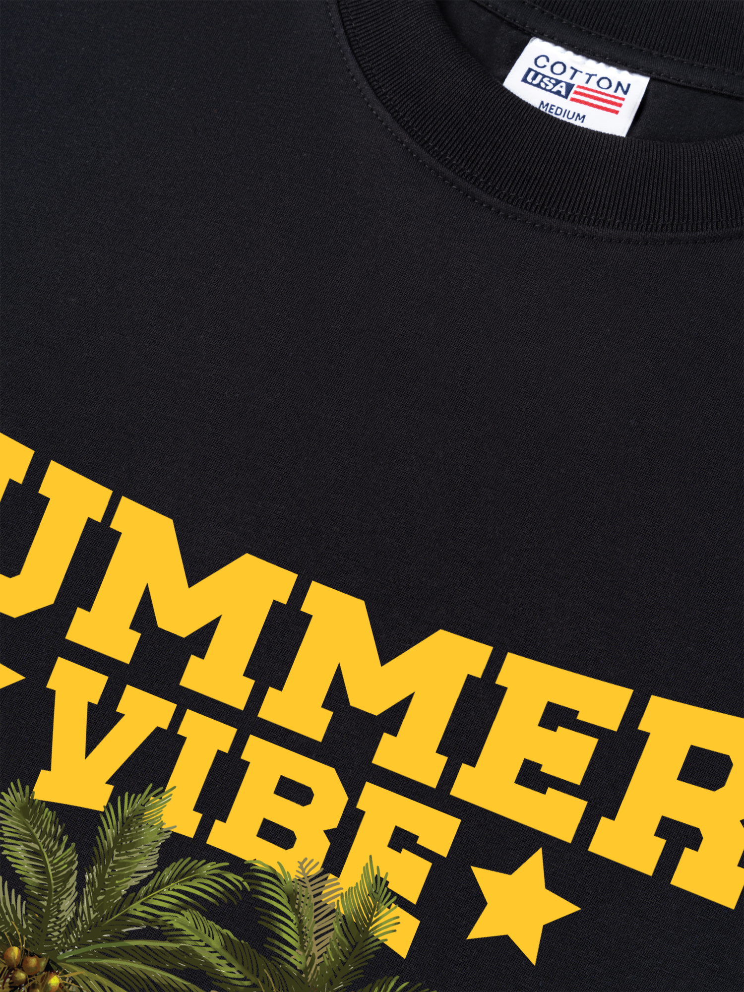 Áo Thun Relaxed Fit Tropical Summer Vibe Coconut