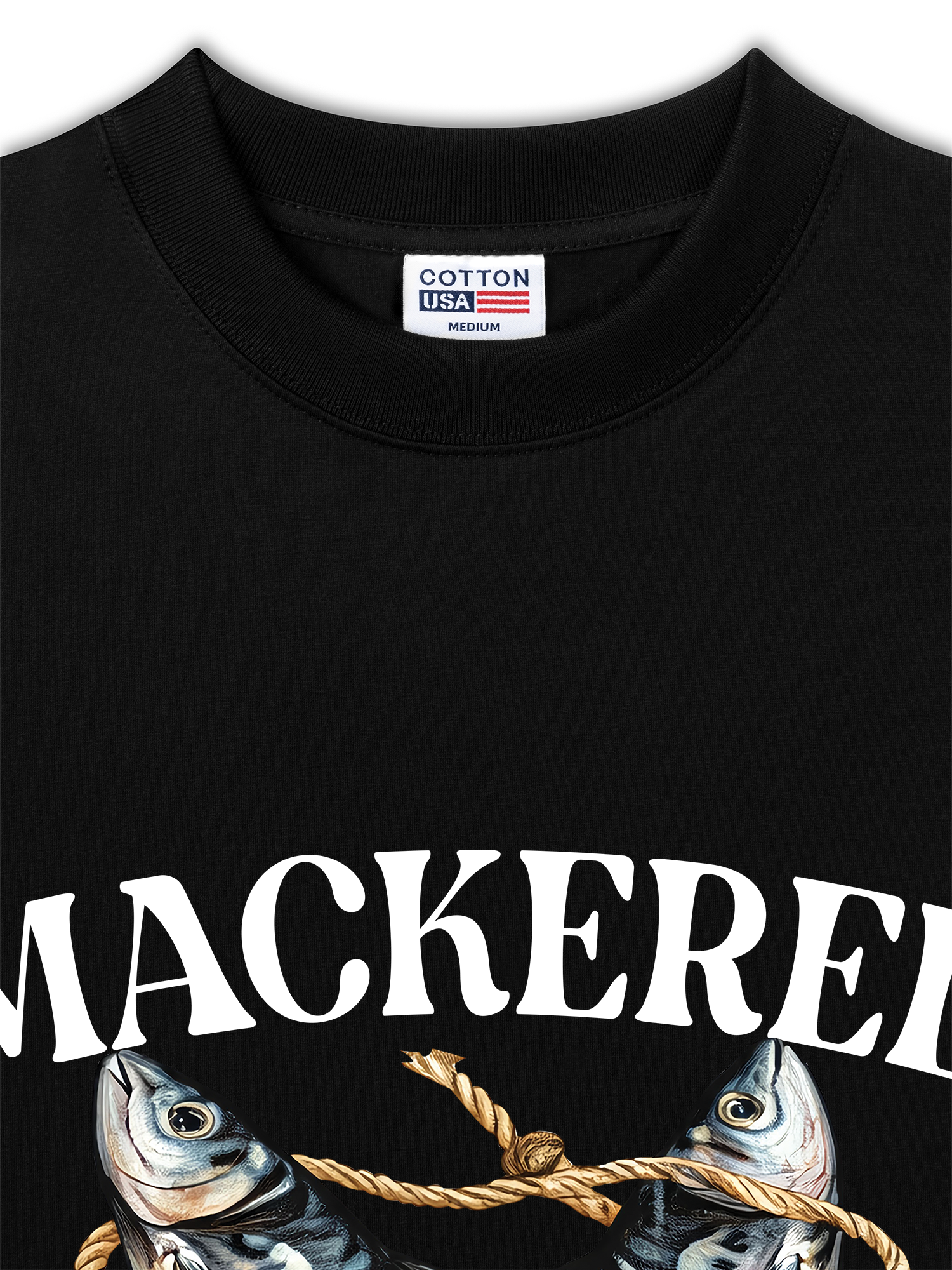 Áo Thun Relaxed Fit Mackerel
