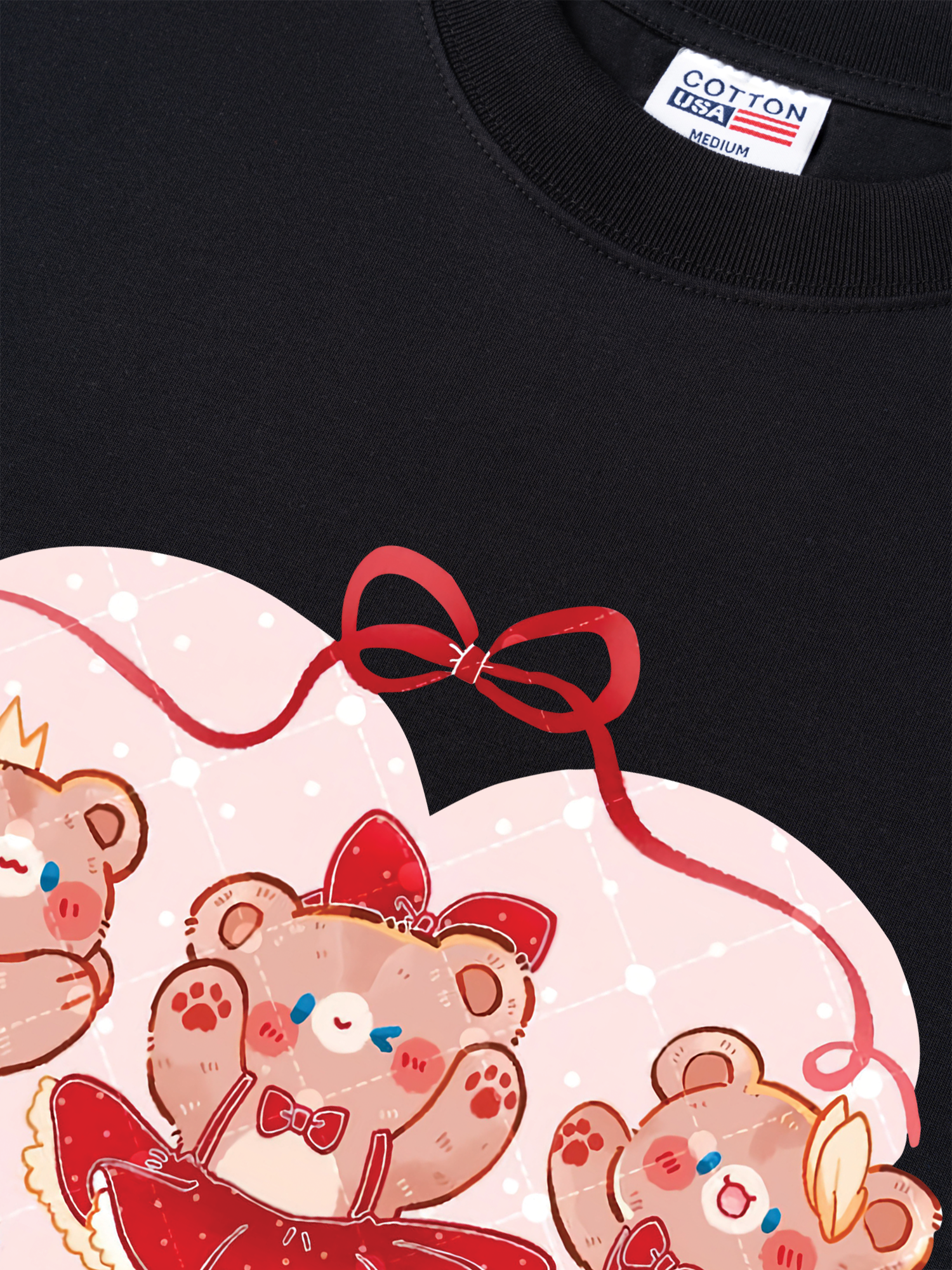 Áo Thun Relaxed Fit Ballet Bears