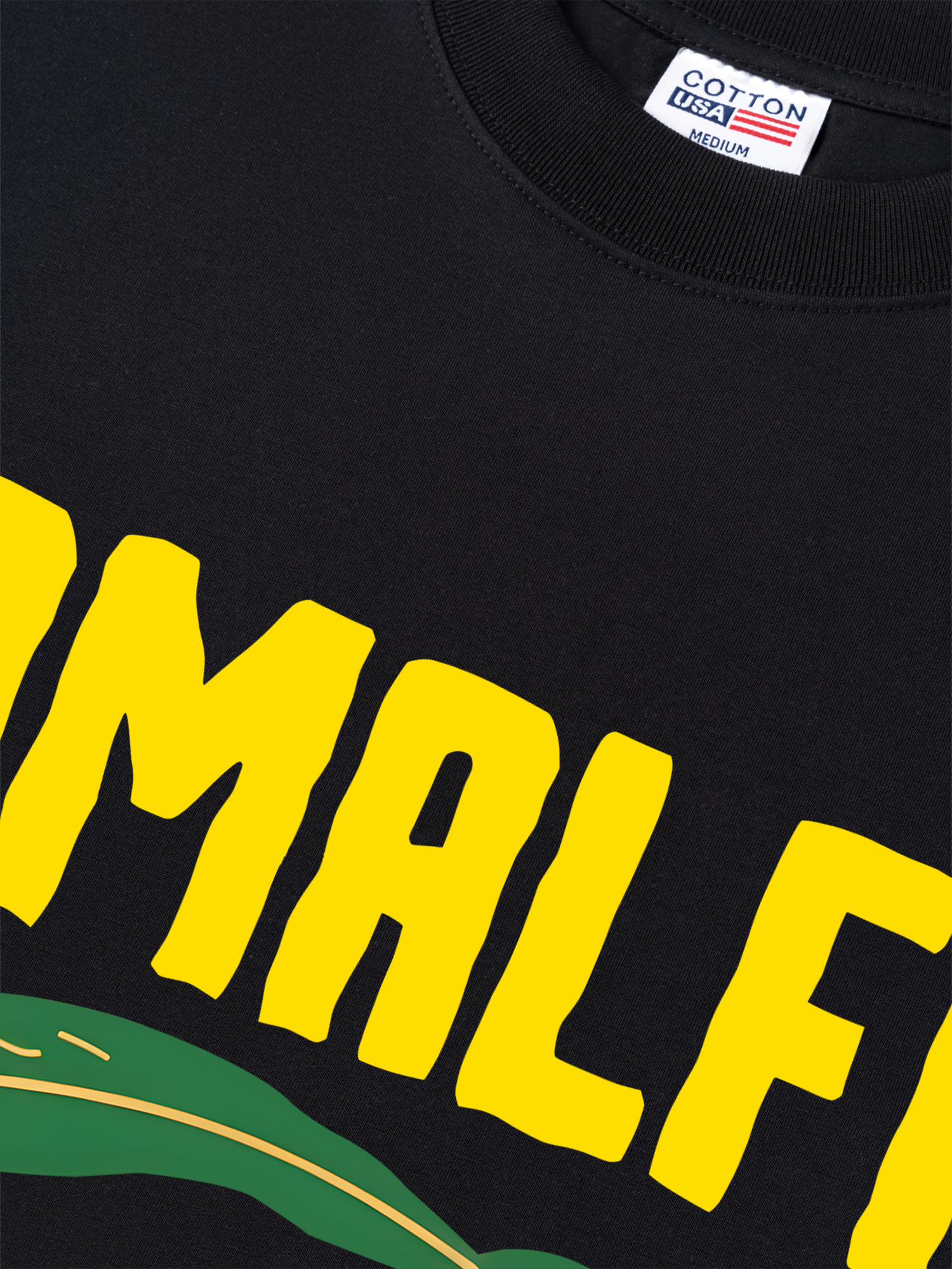 Áo Thun Relaxed Fit Tropical Amafi Lemon