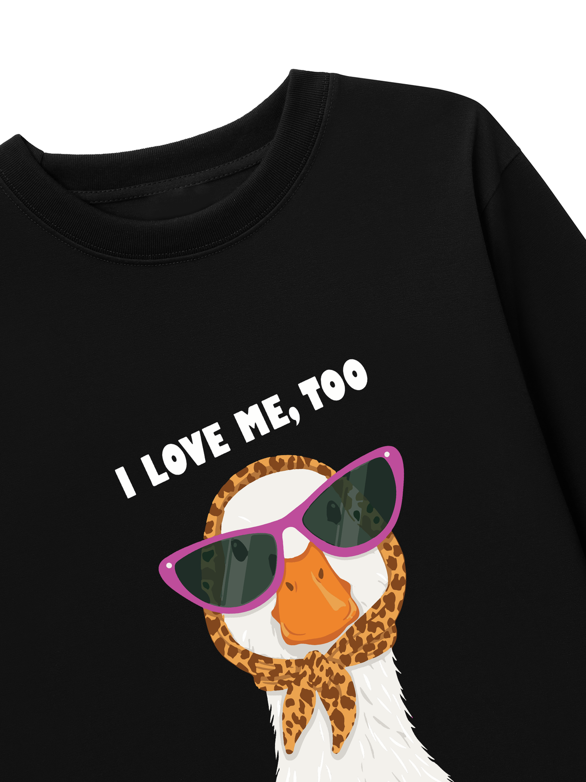 Áo Thun Dài Tay Farm Lady Duck I Love Me Too