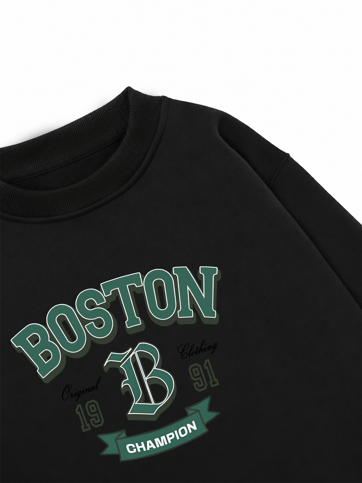 Áo Sweater Nỉ Hai Da City Bonton