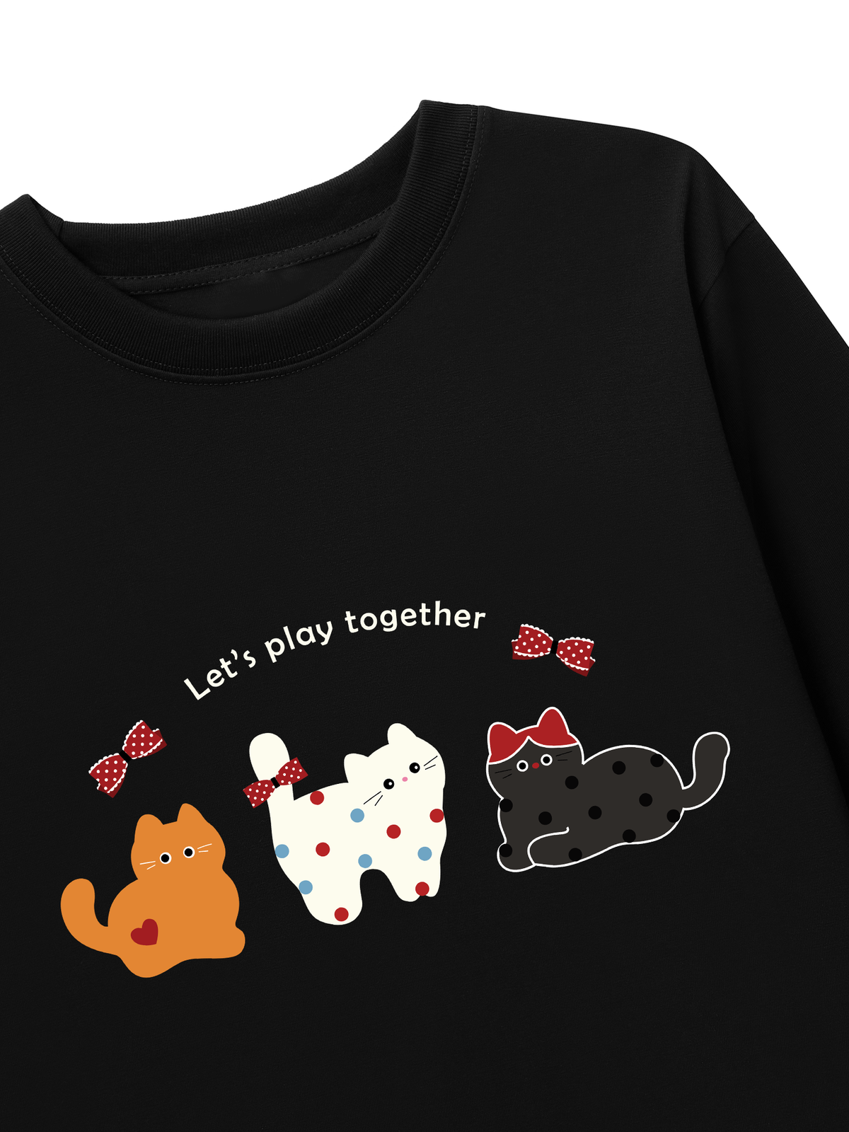 Áo Thun Dài Tay Dotty Mood Play Together
