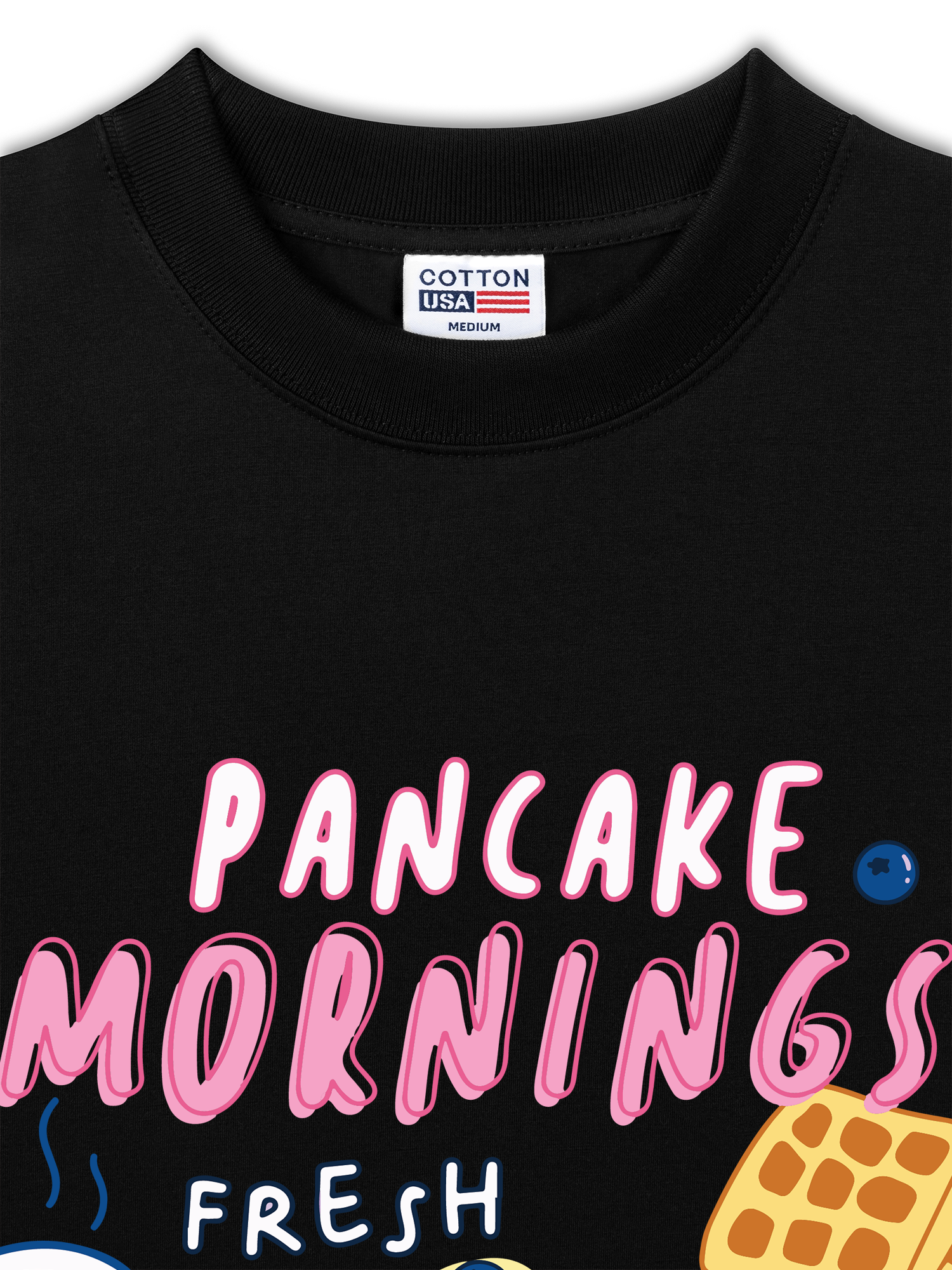 Áo Thun Relaxed Fit Pancake Morning Fresh