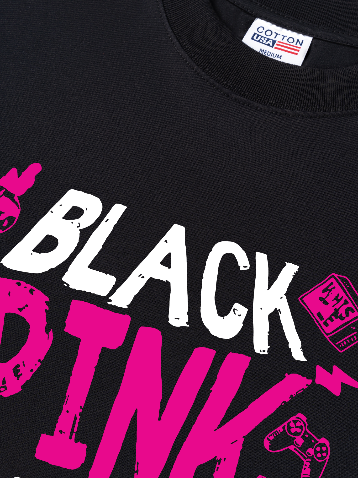 Áo Thun Relaxed Fit Idols BlackPink In Your Area