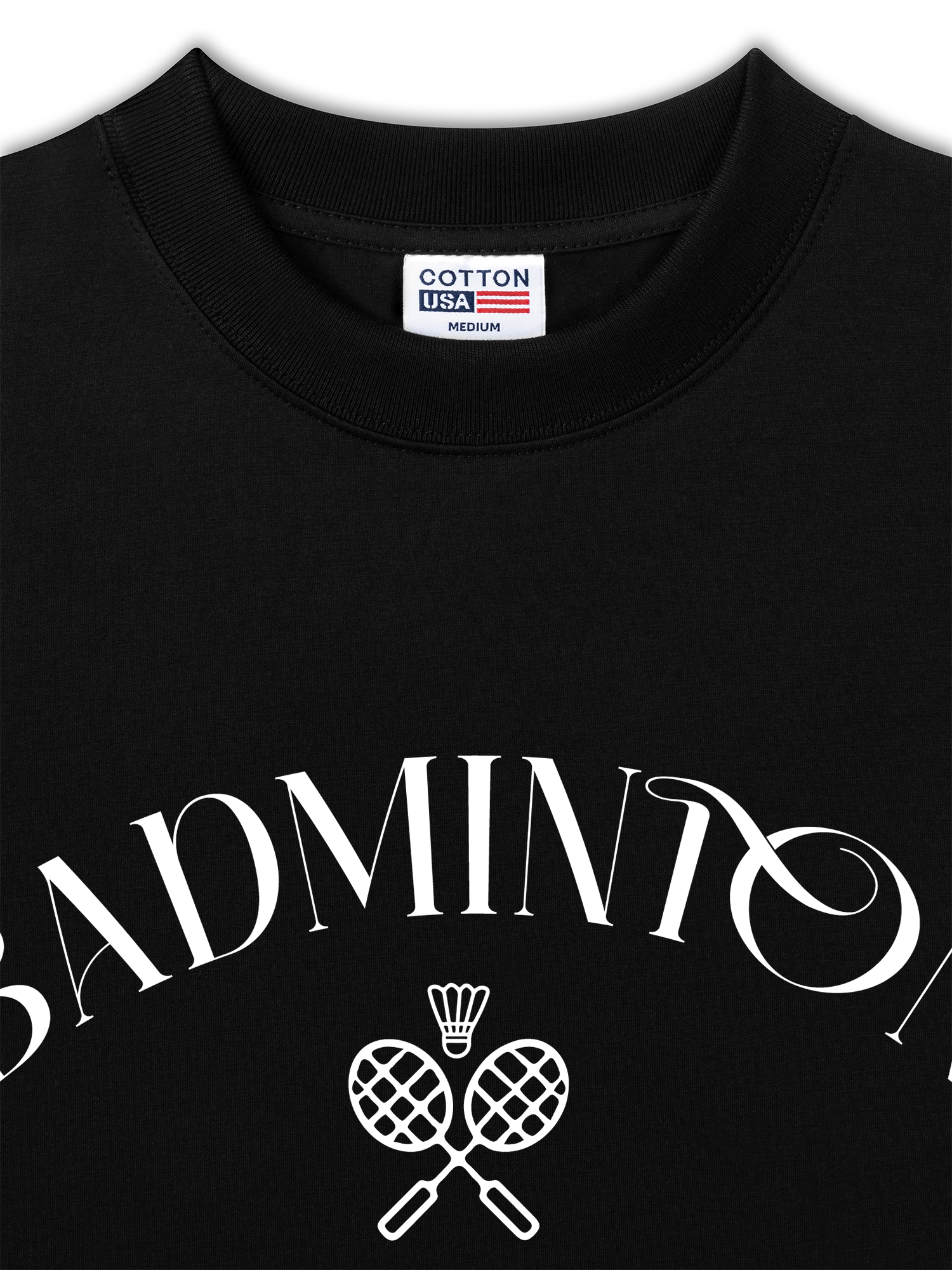 Áo Thun Relaxed Fit Badminton Athletics