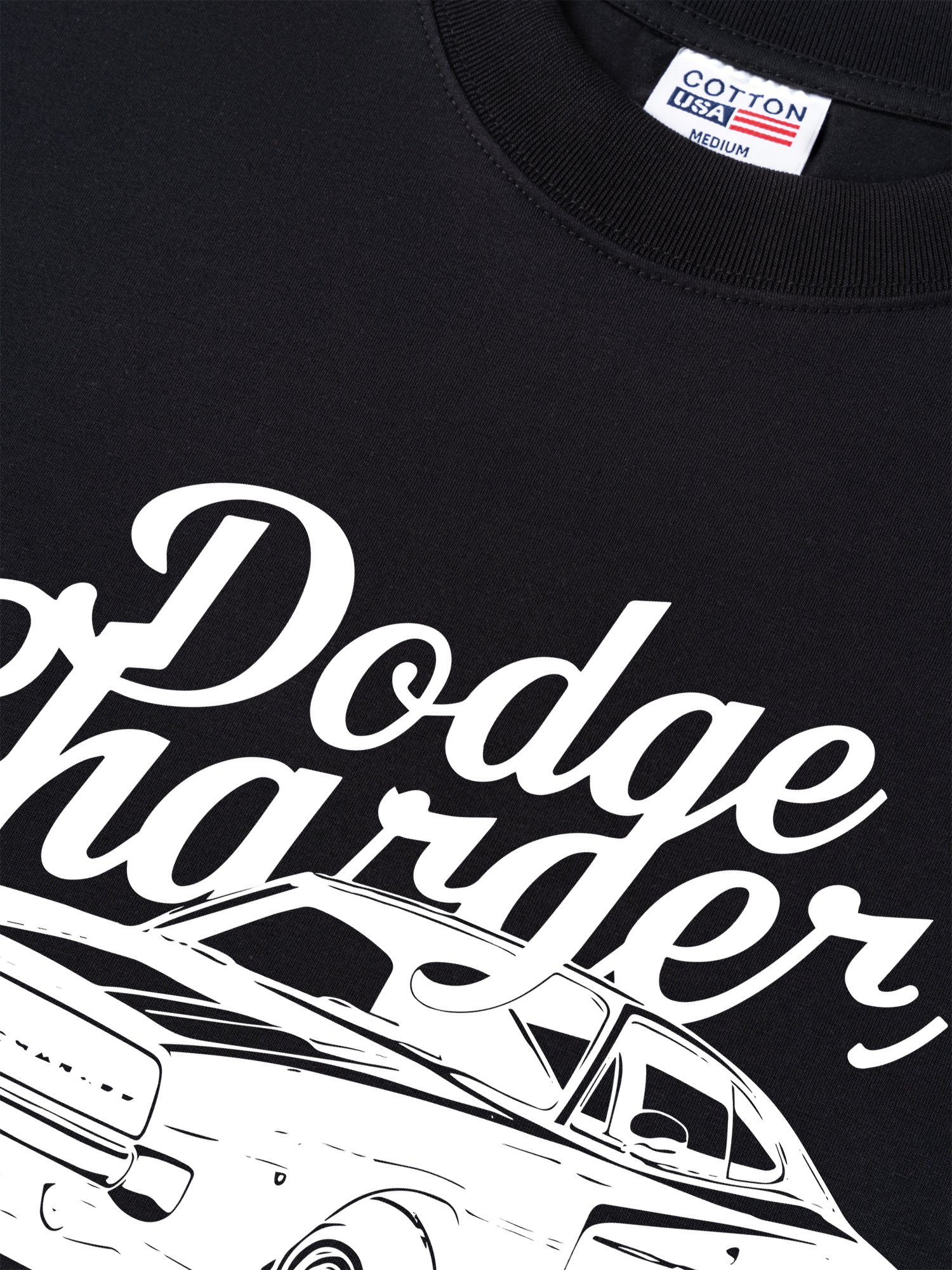 Áo Thun Relaxed Fit Dodge Charger The Road Belongs to Us