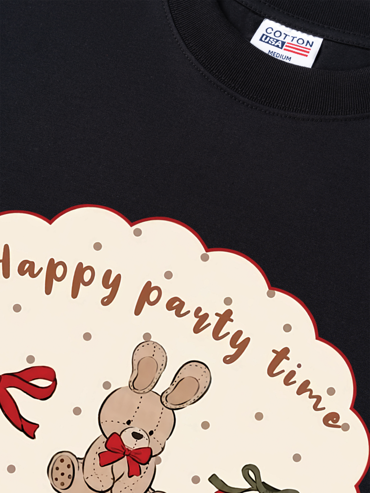 Áo Thun Relaxed Fit Happy Party Time