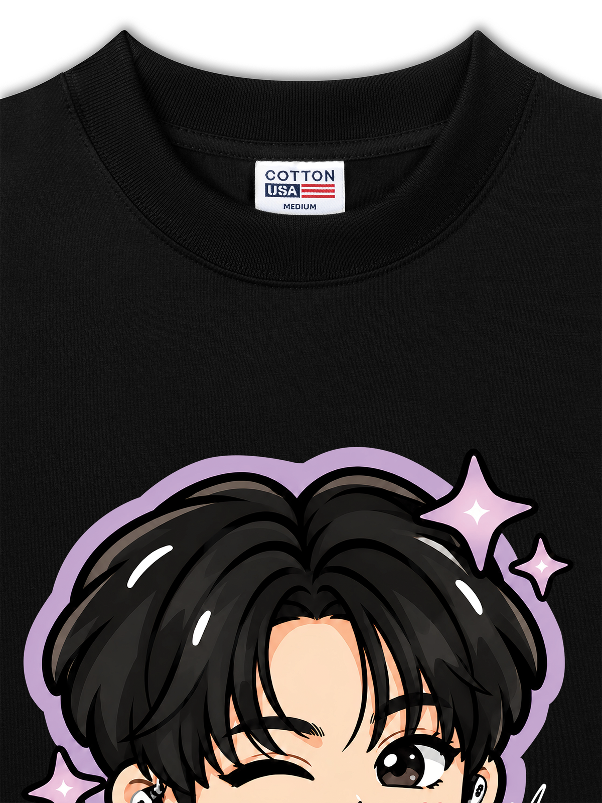 Áo Thun Relaxed Fit JK Chibi