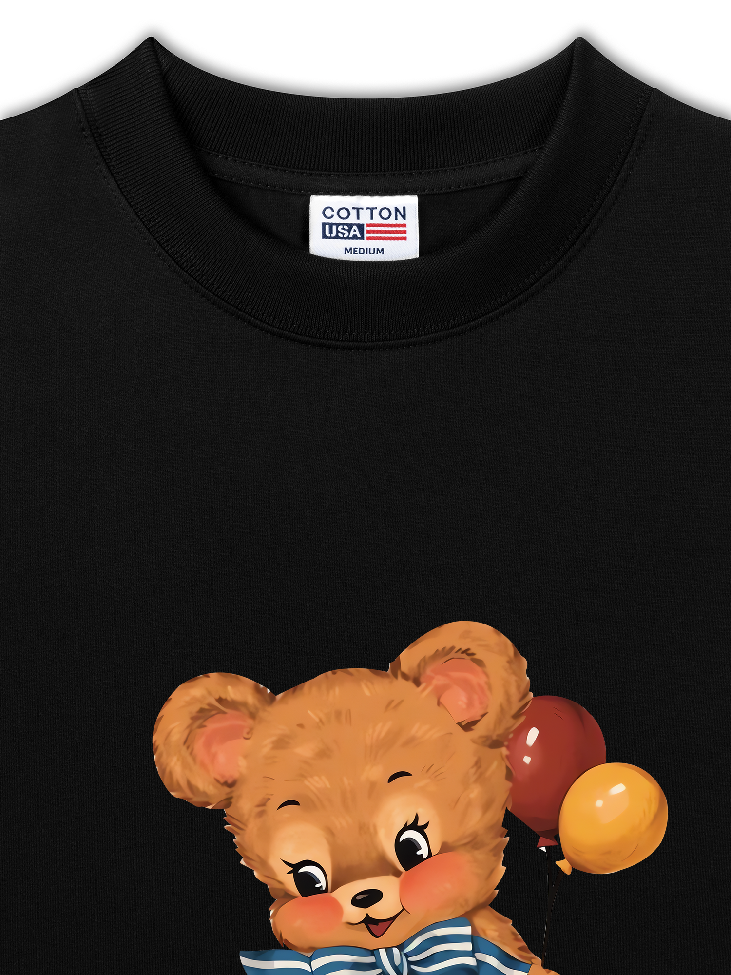 Áo Thun Relaxed Fit Soft Paw CUte Teddy