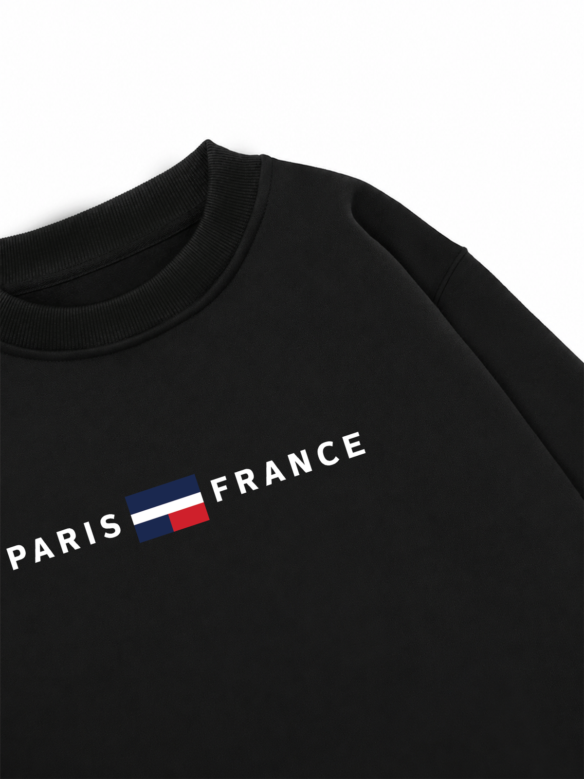 Áo Sweater Nỉ Hai Da City Paris France