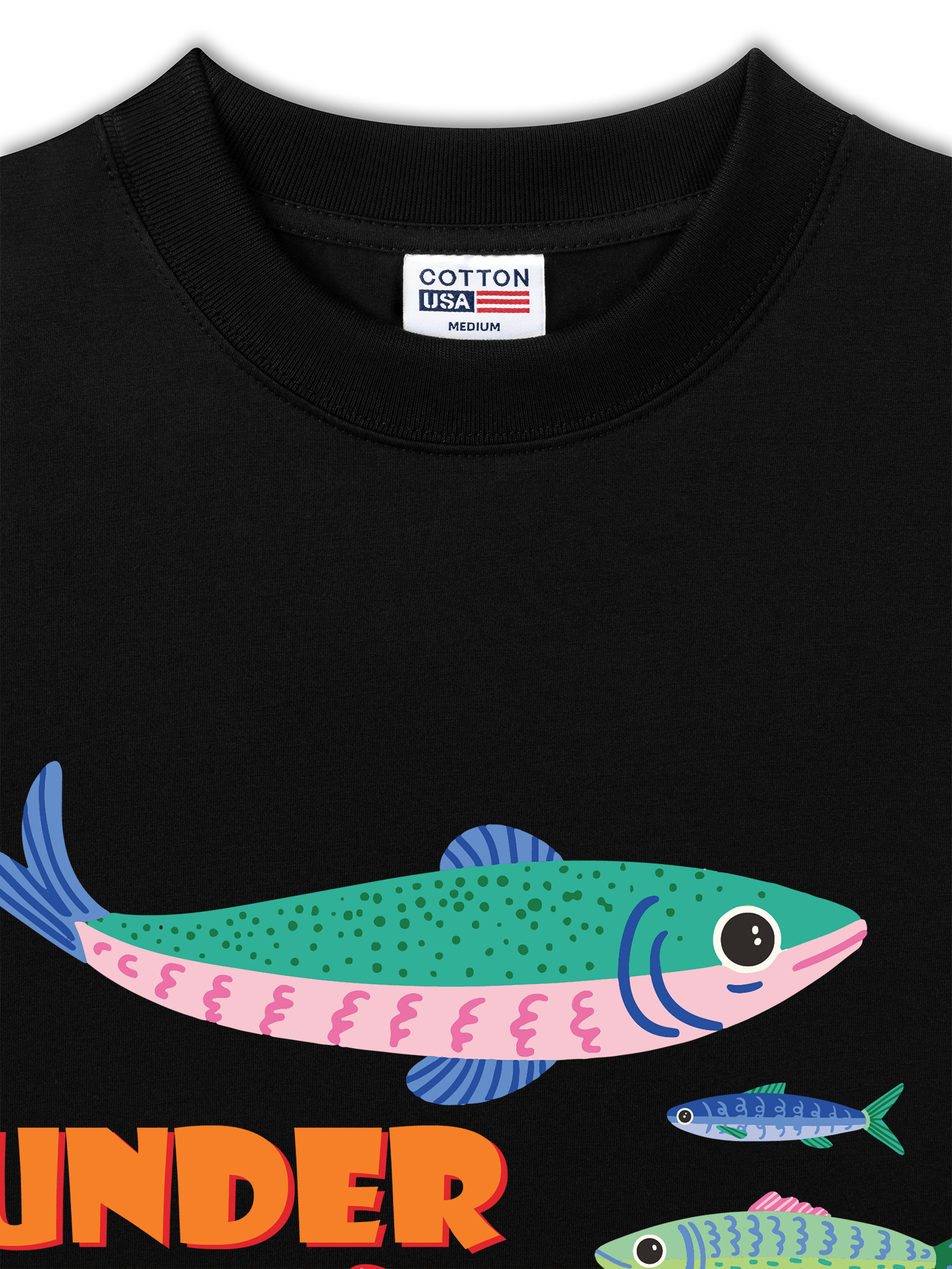 Áo Thun Relaxed Fit Tshirt Tropical Sardine