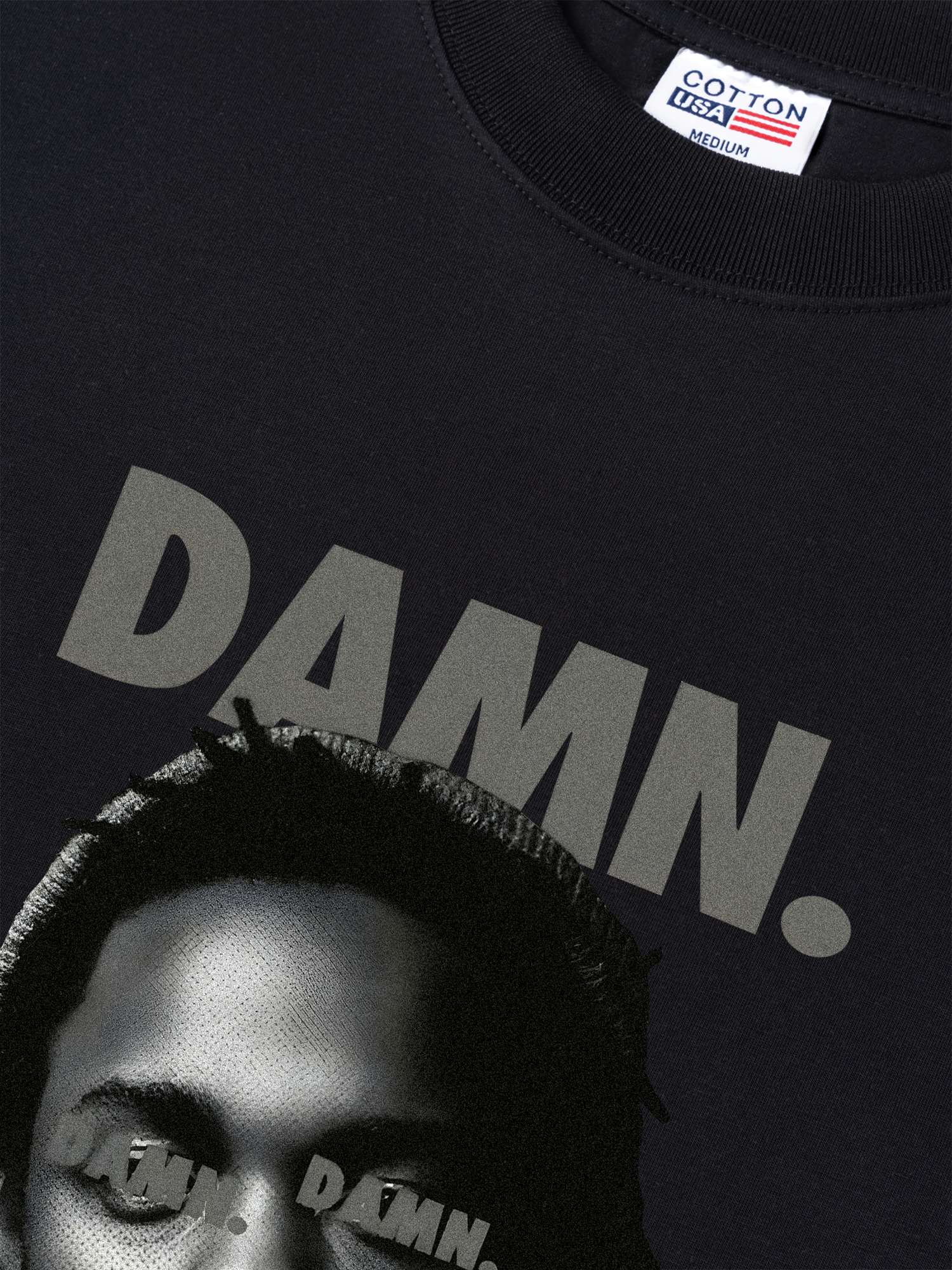 Áo Thun Relaxed Fit Black And White Graphic