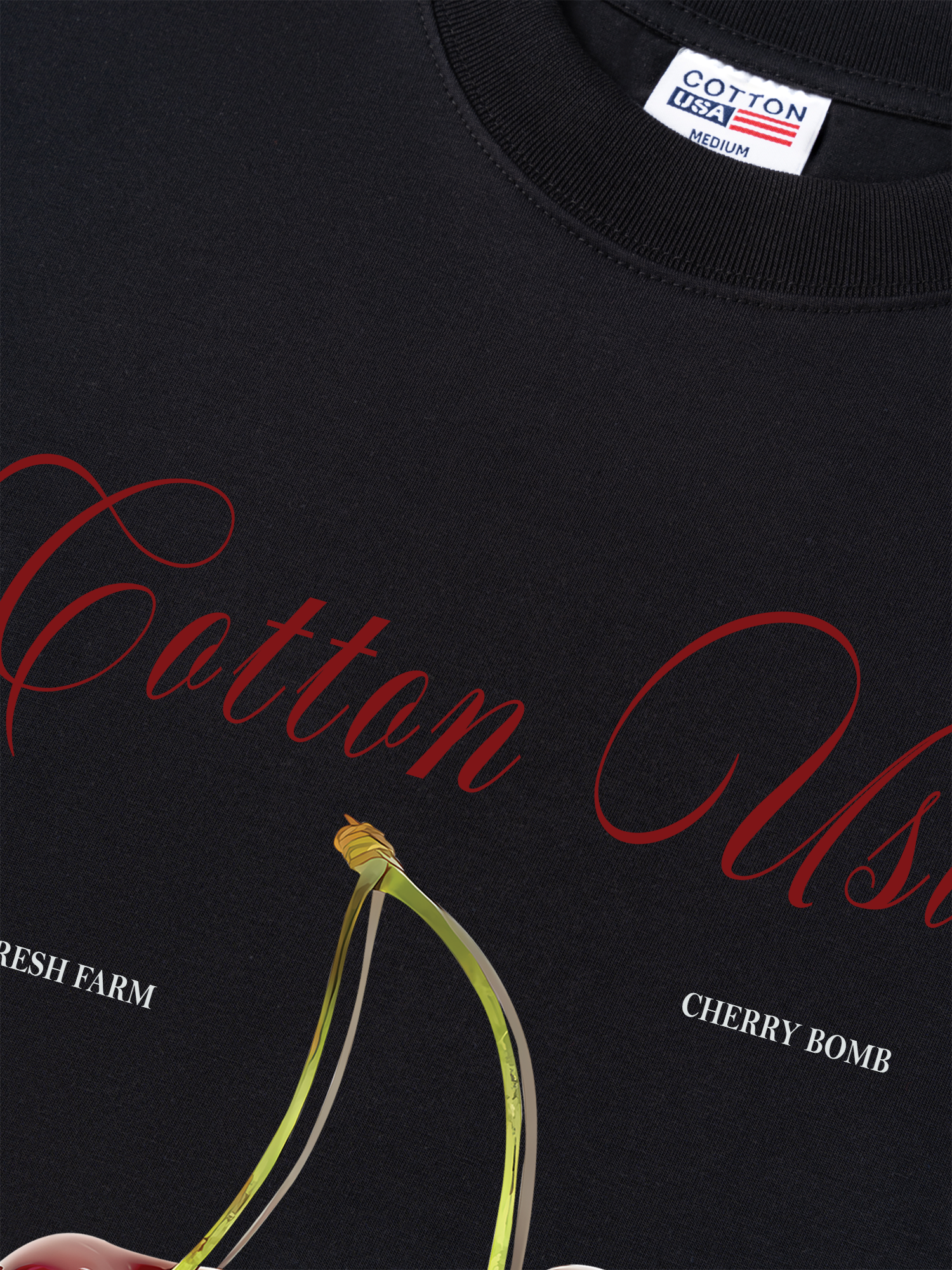 Áo Thun Relaxed Fit Cherry Classic Cherru Club Pink Plaid