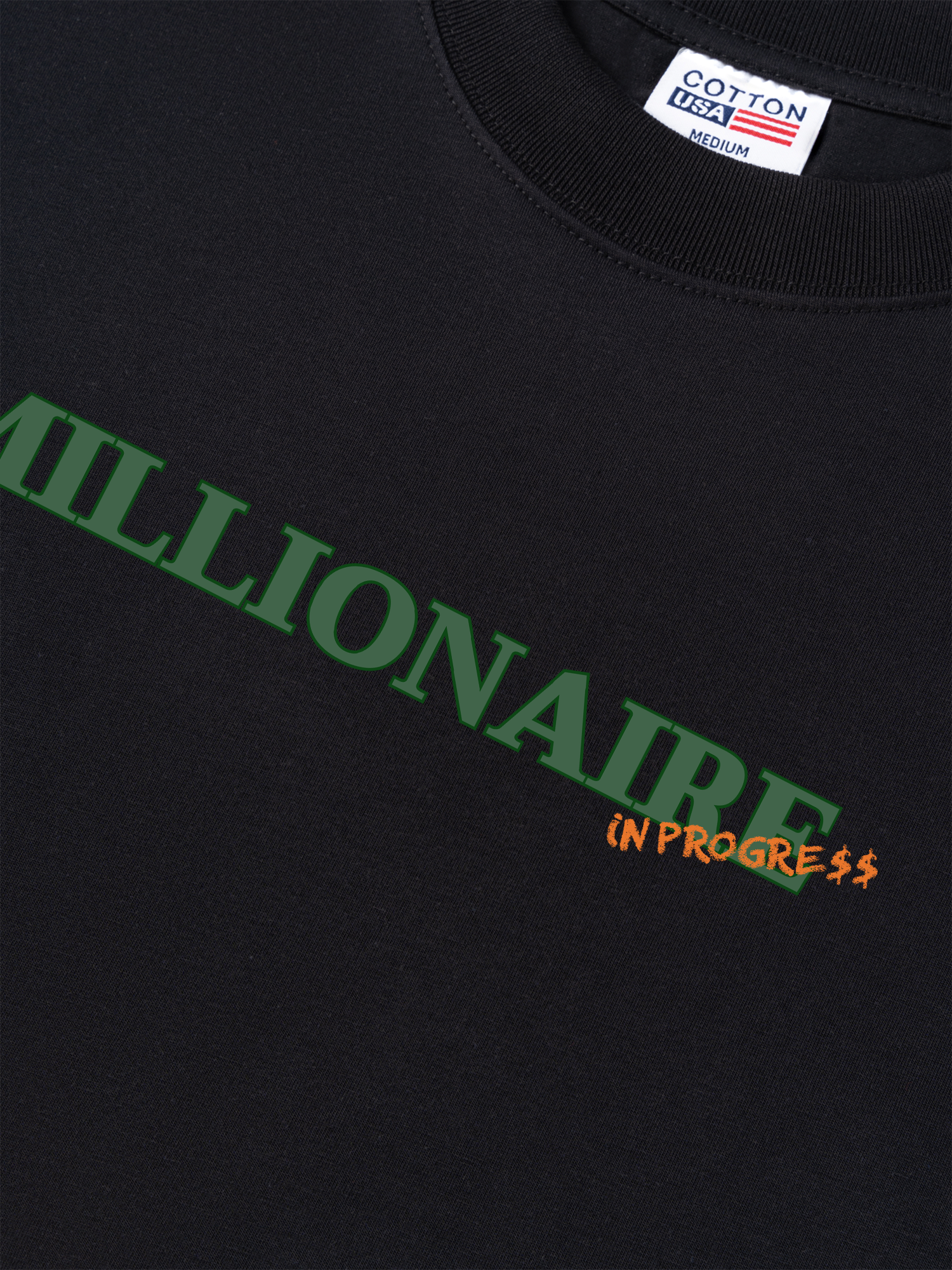 Áo Thun Relaxed Fit Money Millionaire In Progress