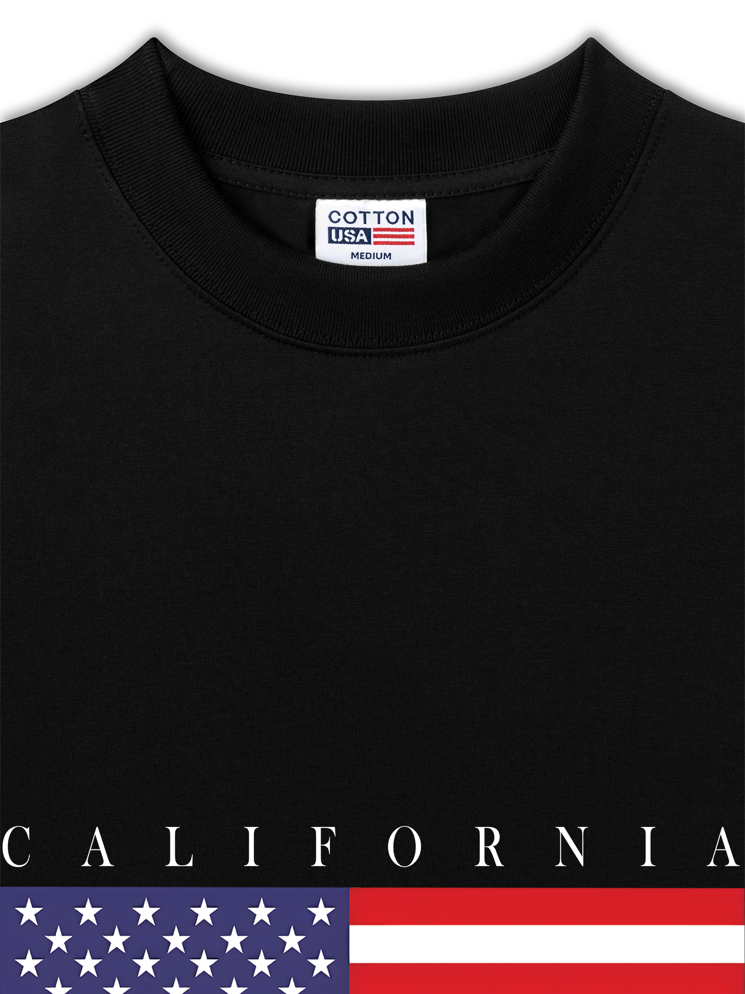 Áo Thun Relaxed Fit USA California Basic Style