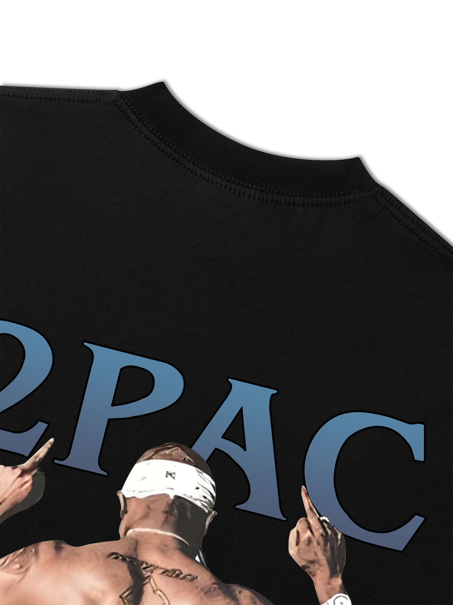 Áo Thun Relaxed Fit Rapper 2Pac All Eyes On Me