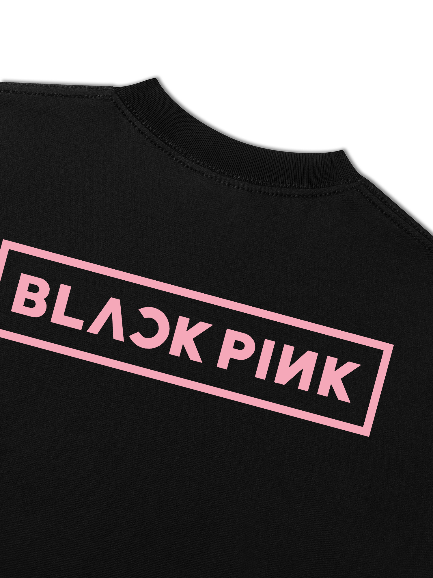 Áo Thun Relaxed Fit Black Pink Jump