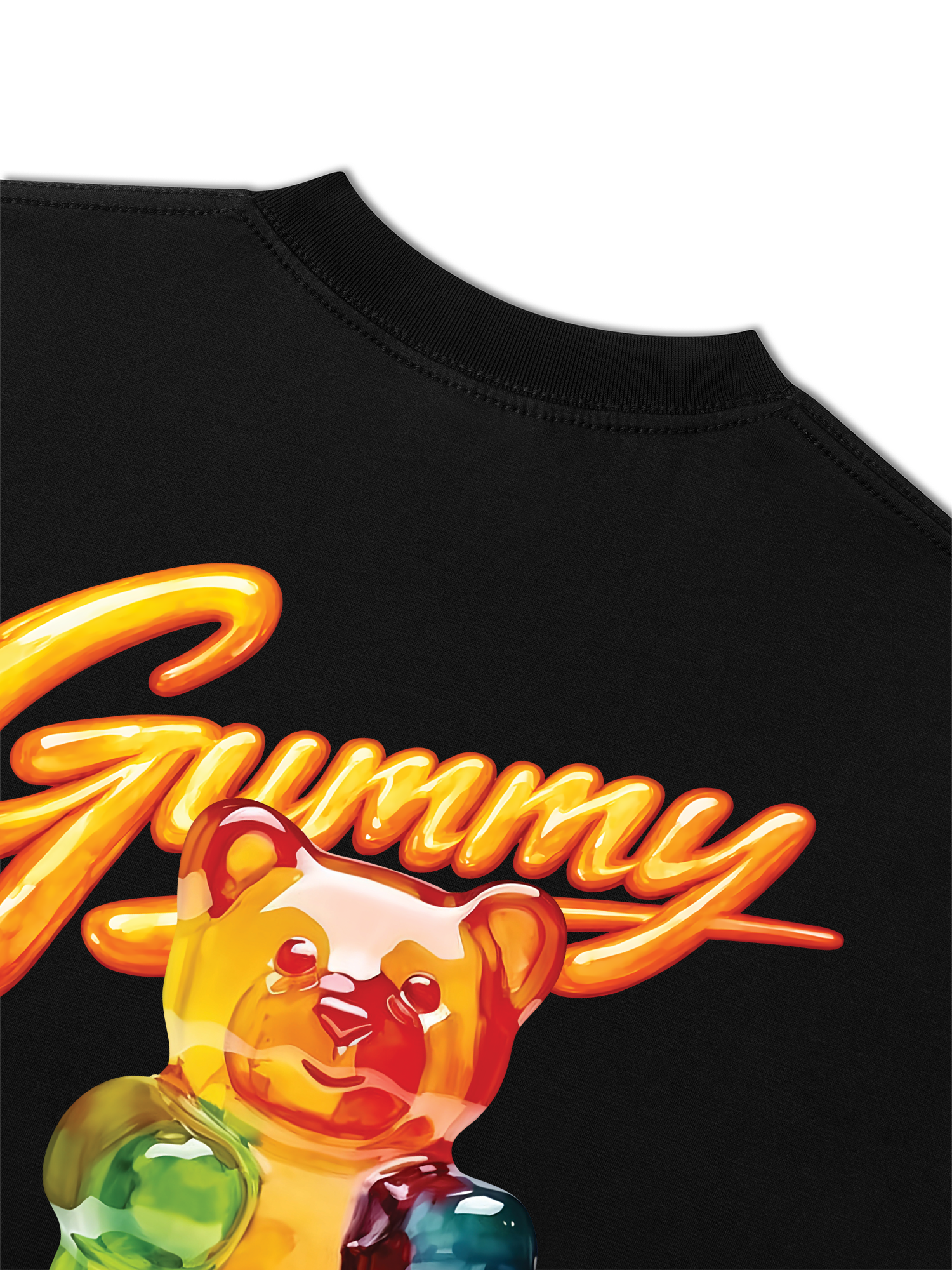 Áo Thun Relaxed Fit Orange Gummy Bear