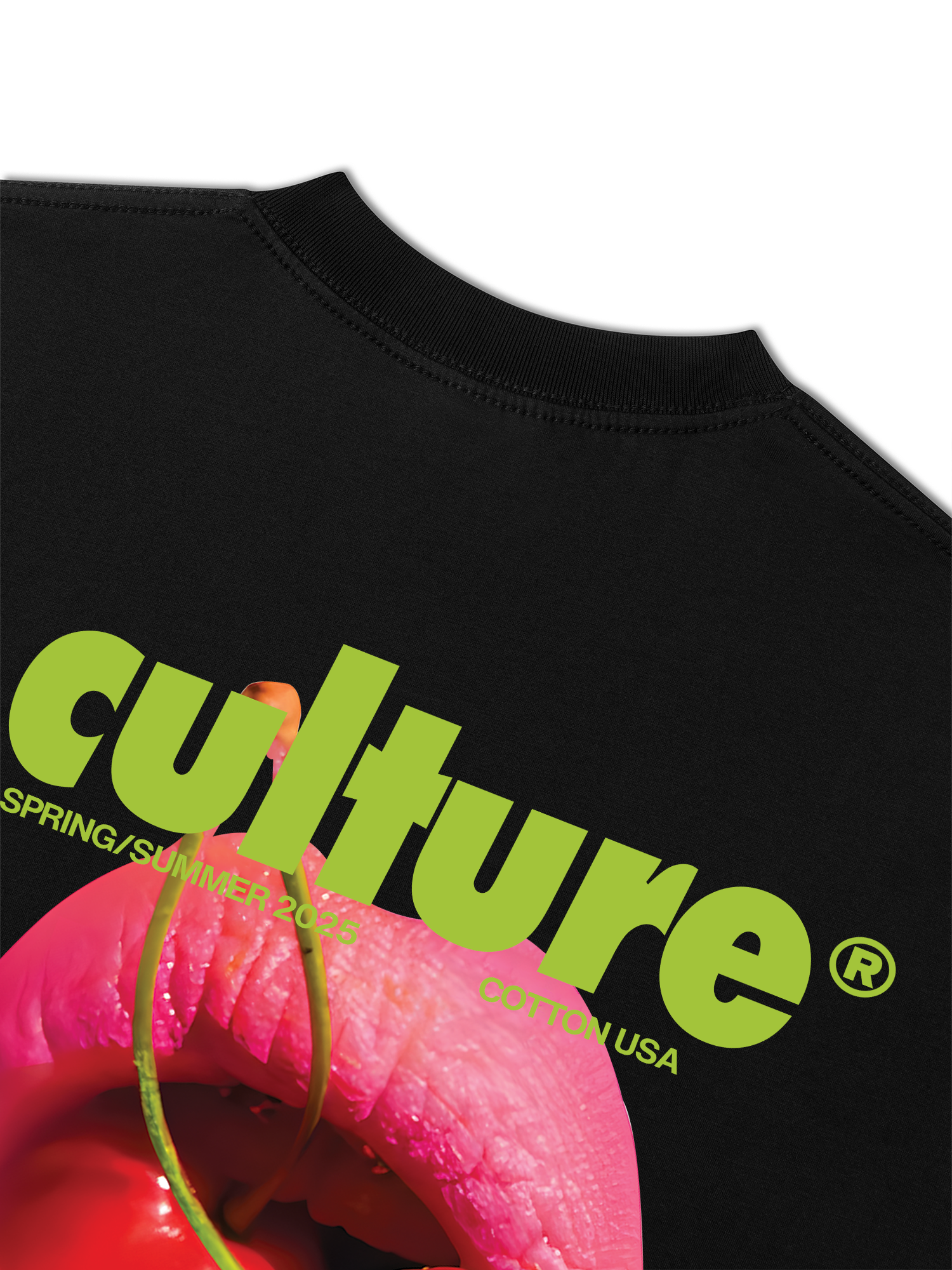 Áo Thun Relaxed Fit Cherry Culture Cherry Lip