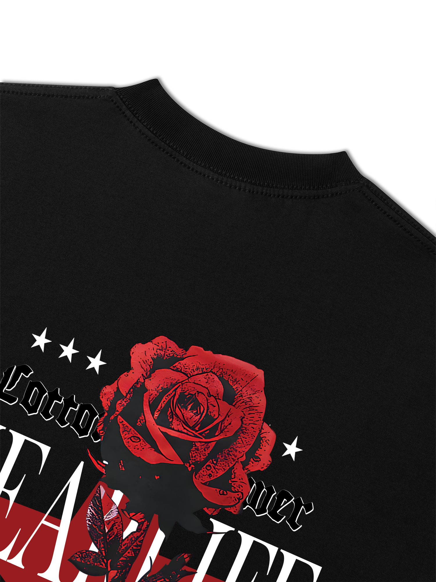 Áo Thun Relaxed Fit Floral Rose Flower