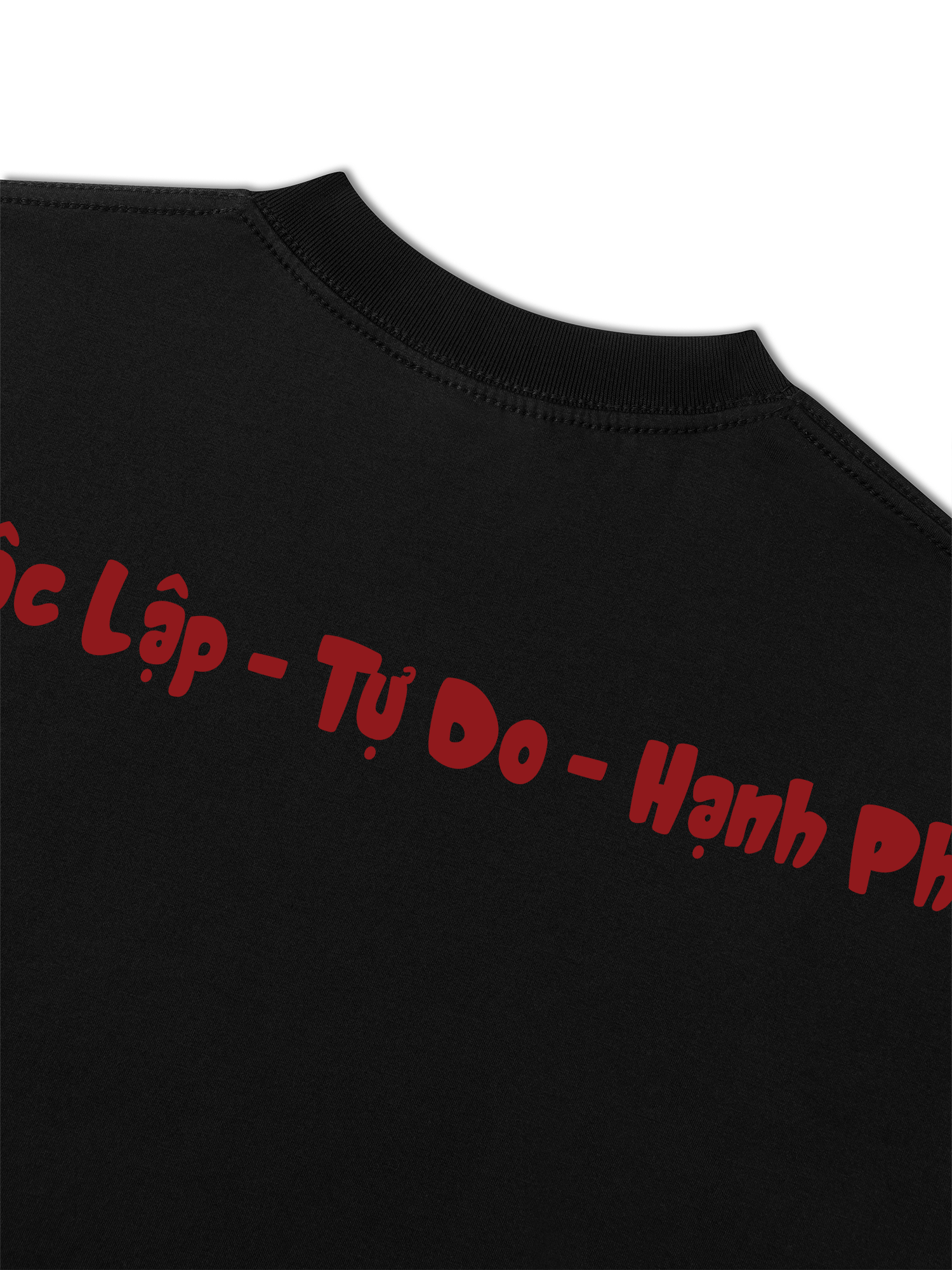 Áo Thun Relaxed Fit Việt Nam Độc Lập - Tự Do - Hạnh Phúc 2