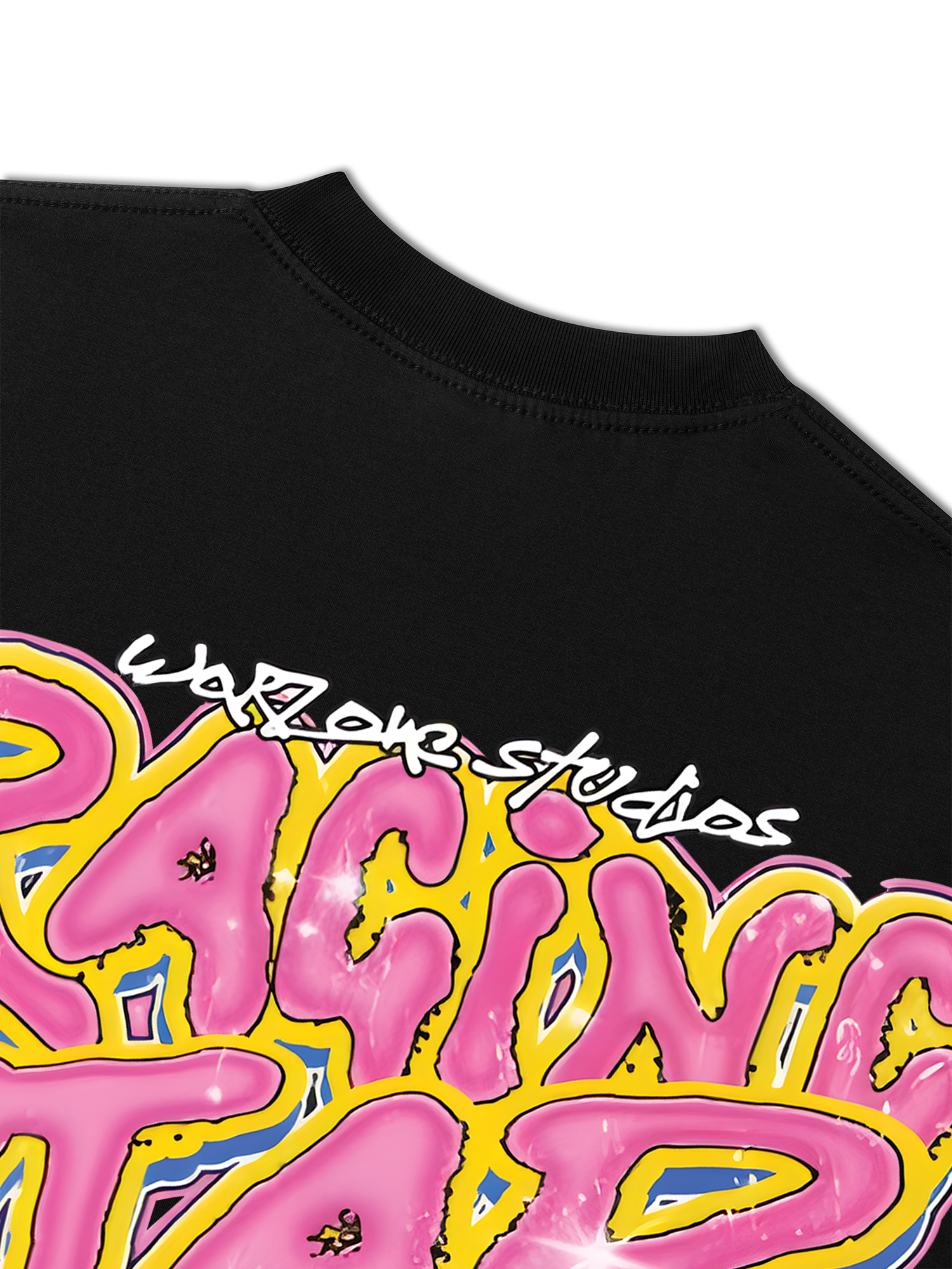 Áo Thun Relaxed Fit Rapper Hip Hop Style Racing Star