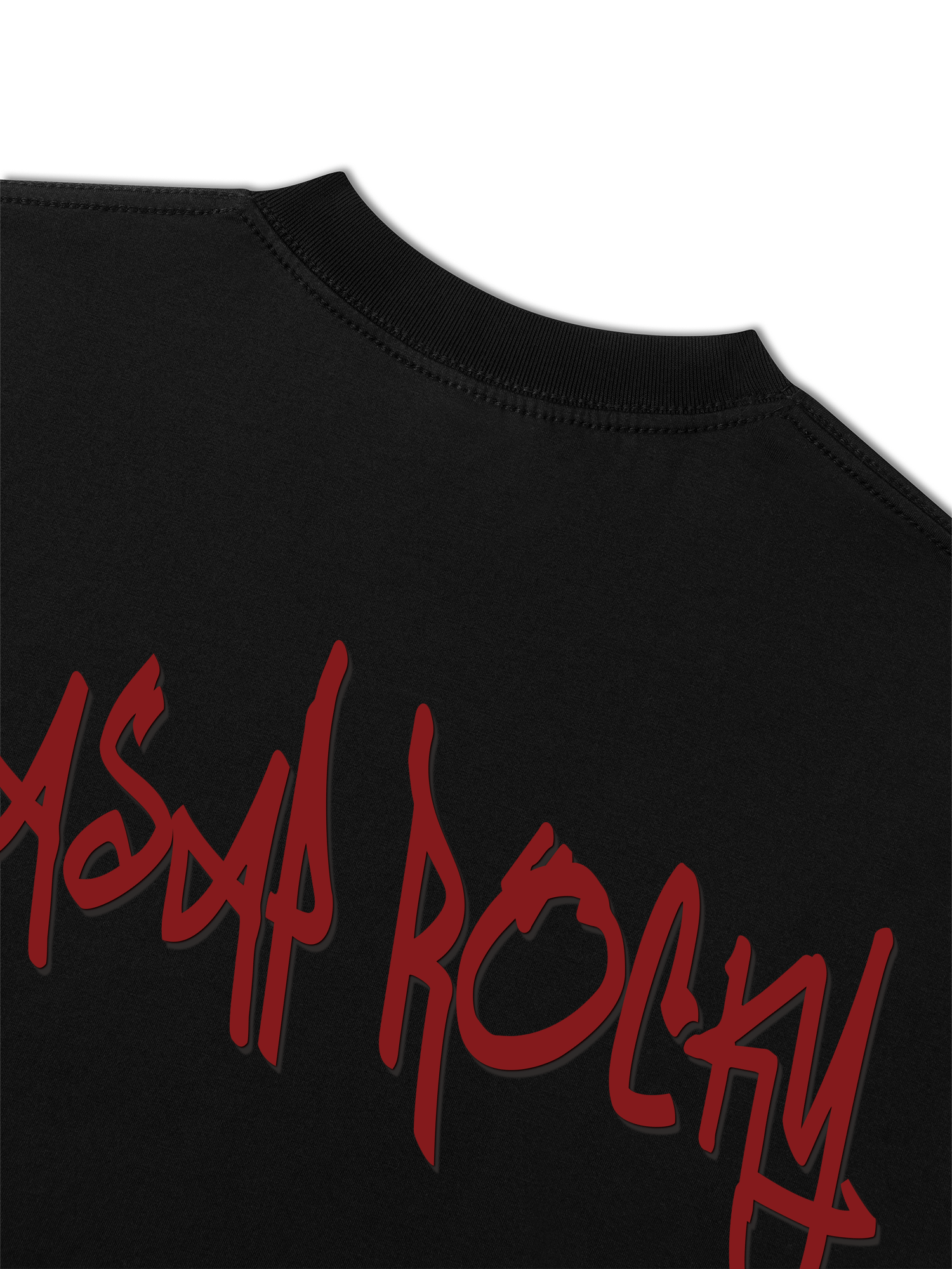 Áo Thun Relaxed Fit Rapper A$AP Rocky Graphic