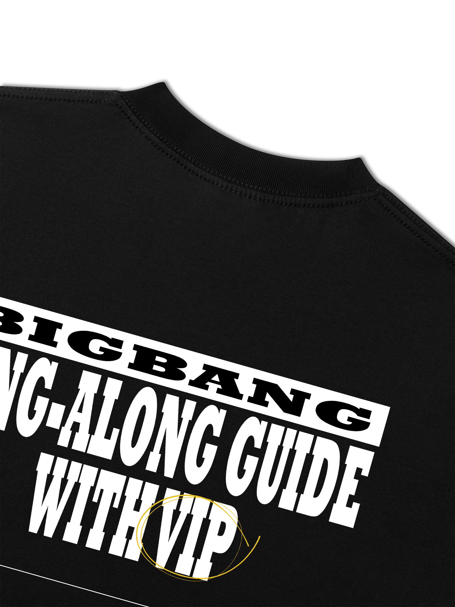 Áo Thun Relaxed Fit Idols Bing Bang Sing Alone Guide With Vip