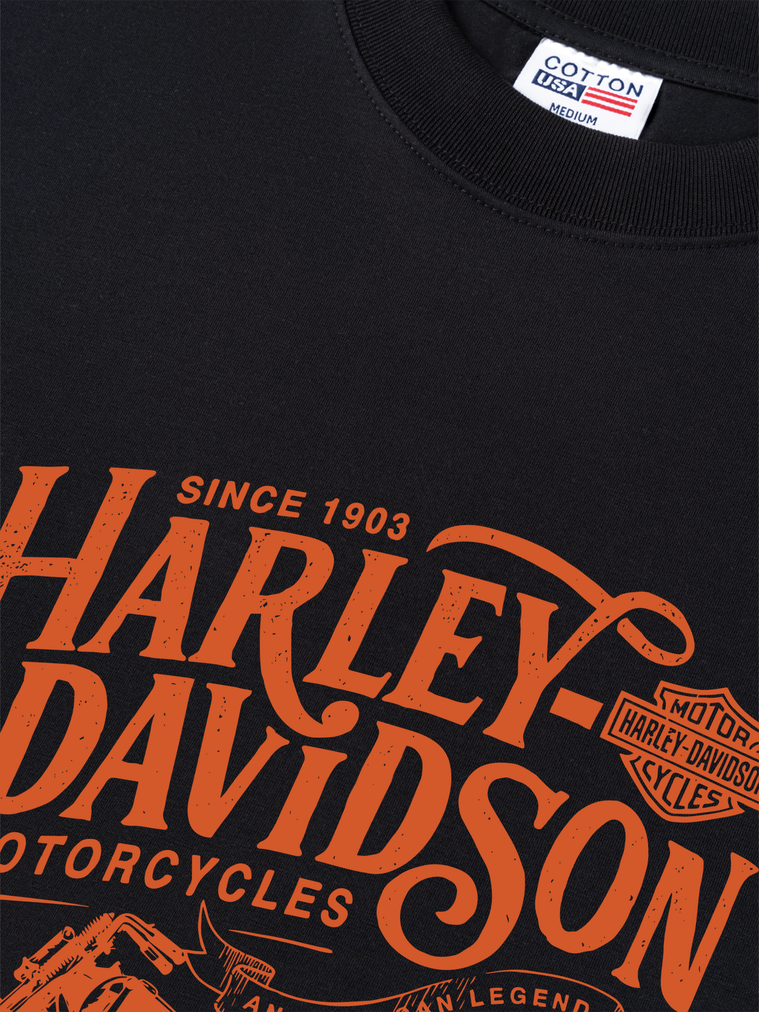 Áo Thun Relaxed Fit Motorcycles Harley Davidson