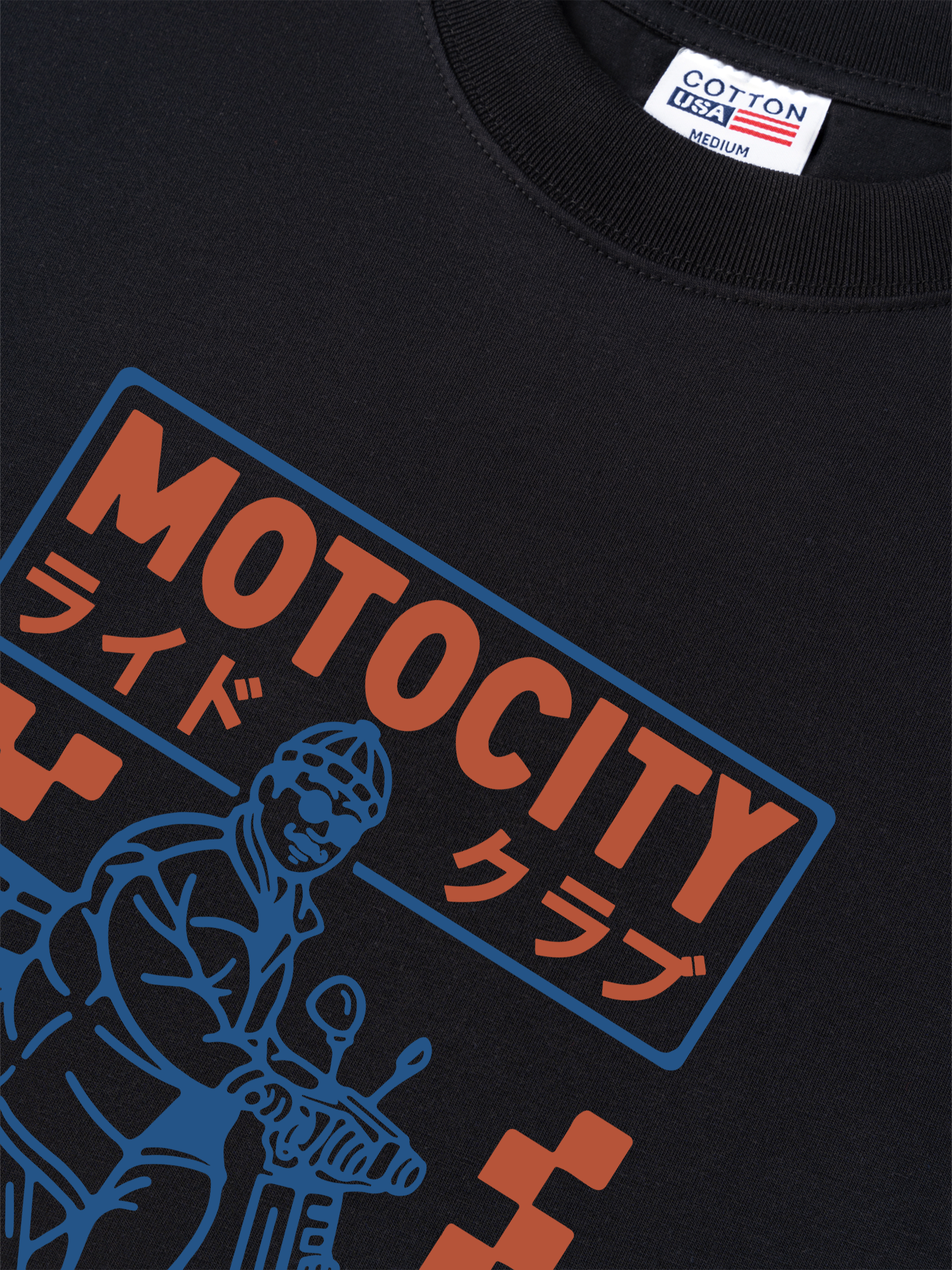 Áo Thun Relaxed Fit Motorbike MOTOCITY