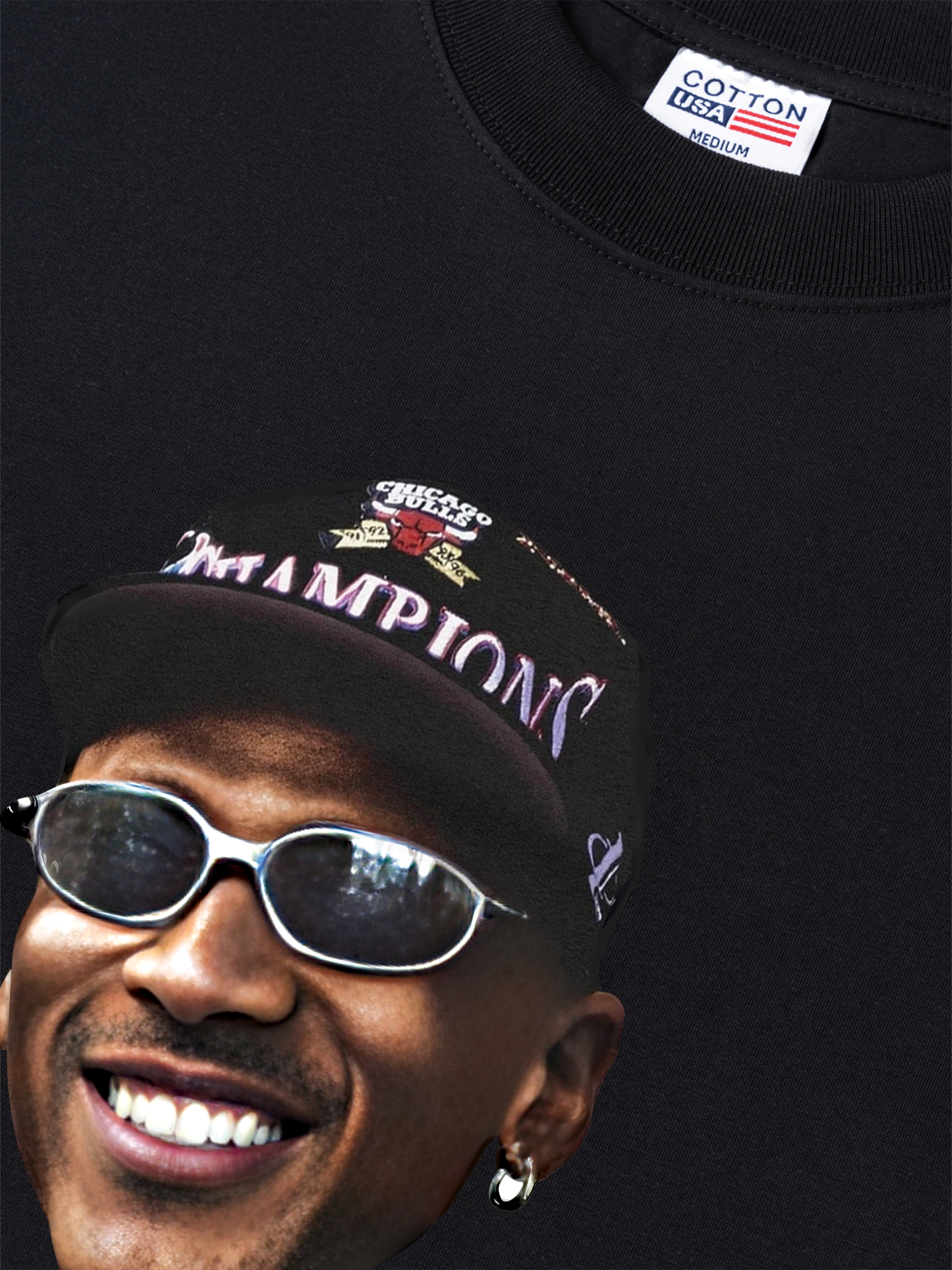 Áo Thun Relaxed Fit Rapper Michael Jordan Championship Parade