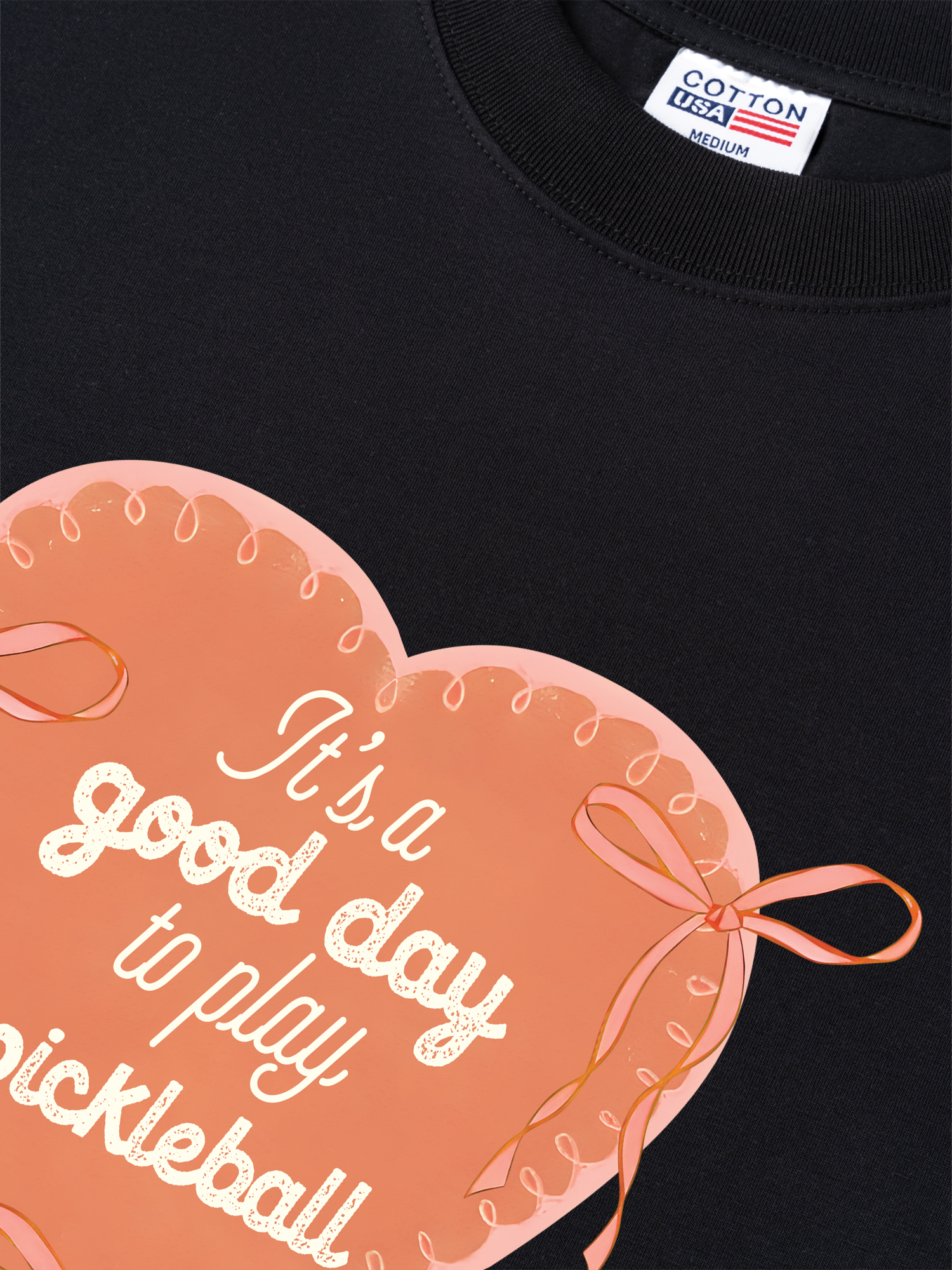 Áo Thun Relaxed Fit Pickleball Good Day To Play Pickleball