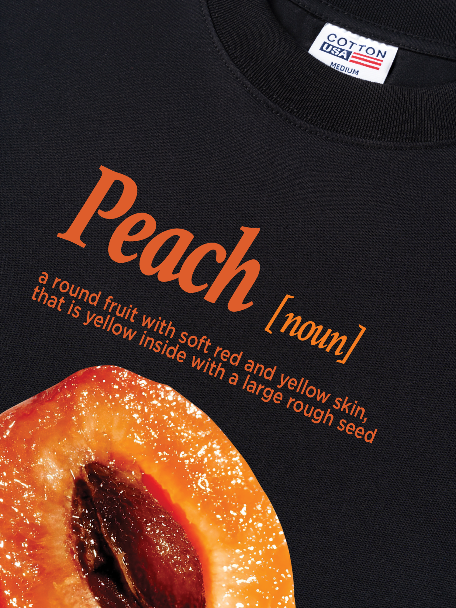 Áo Thun Relaxed Fit Tropical Peach