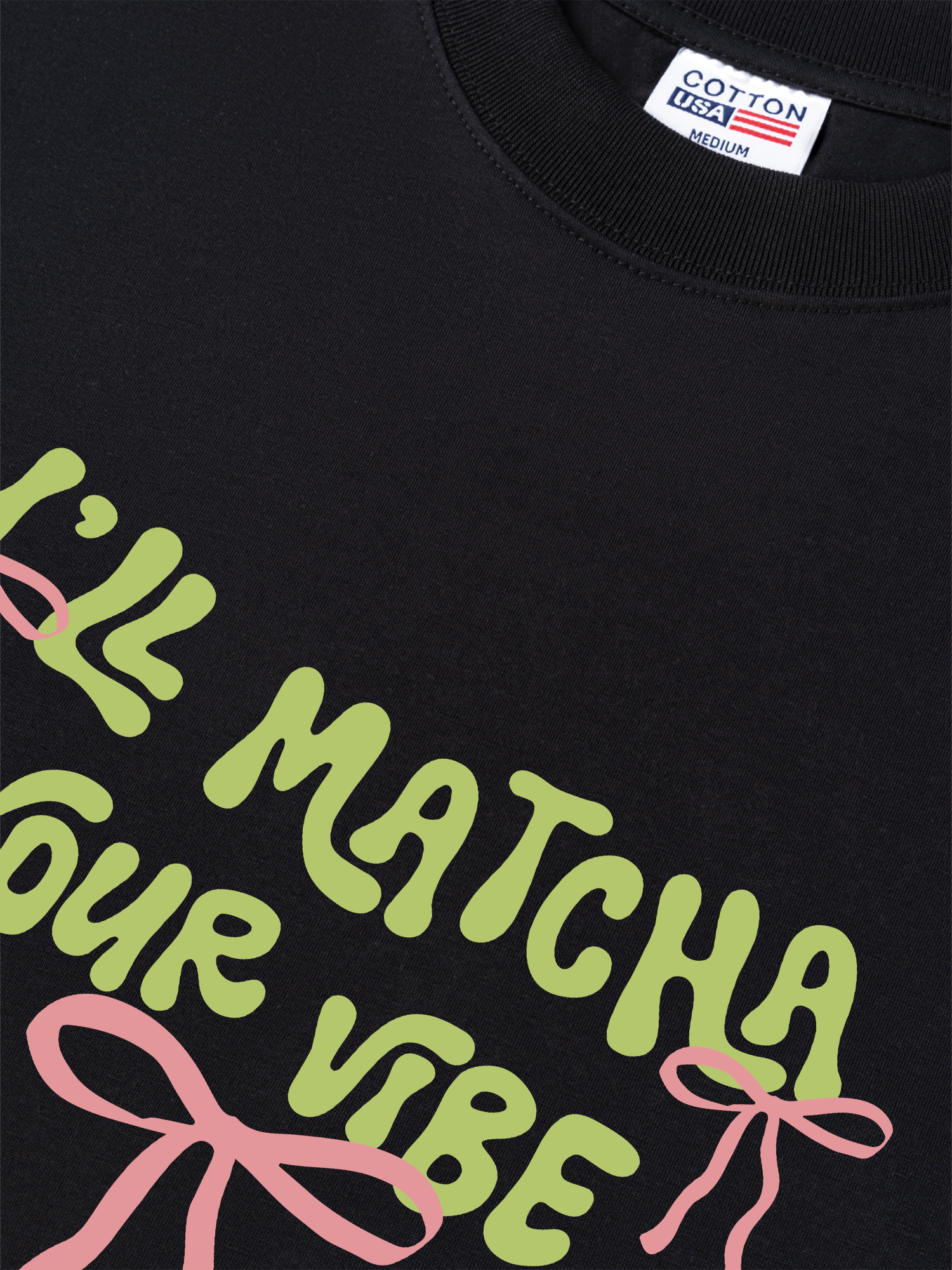 Áo Thun Relaxed Fit Daily Cup I'll Matcha Your Vibe