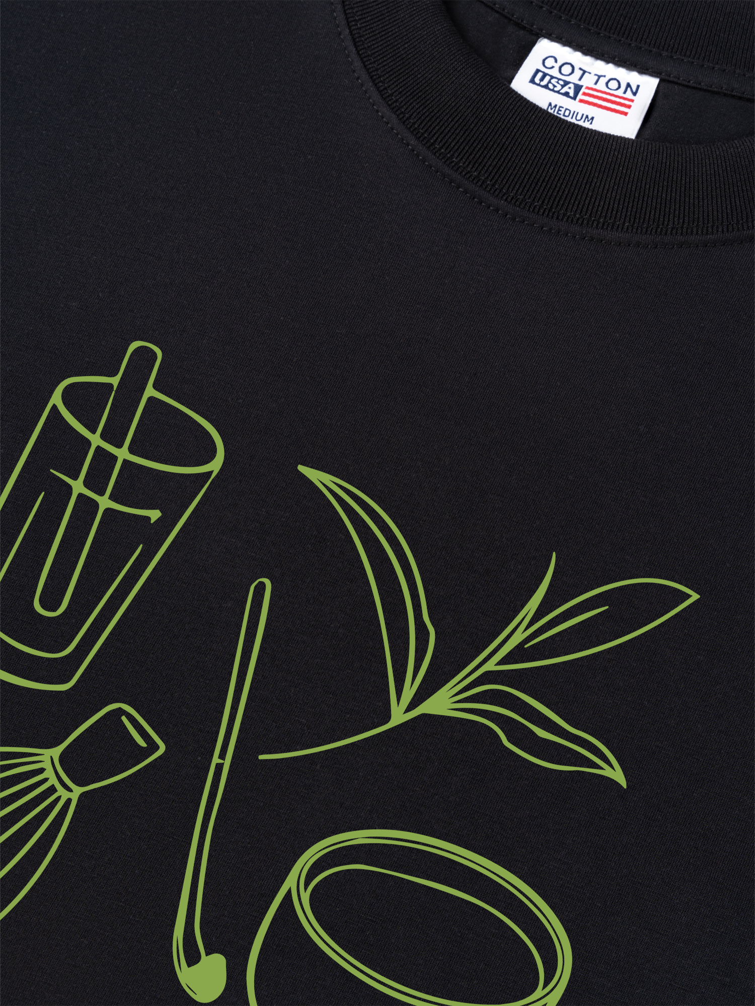 Áo Thun Relaxed Fit Daily Cup Matcha Club