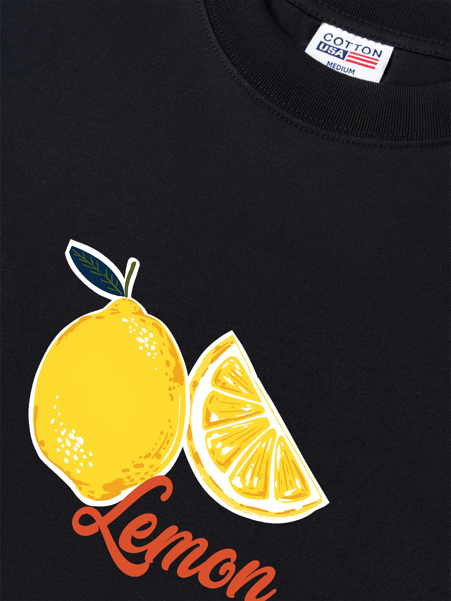 Áo Thun Relaxed Fit Tropical Citrus fruit