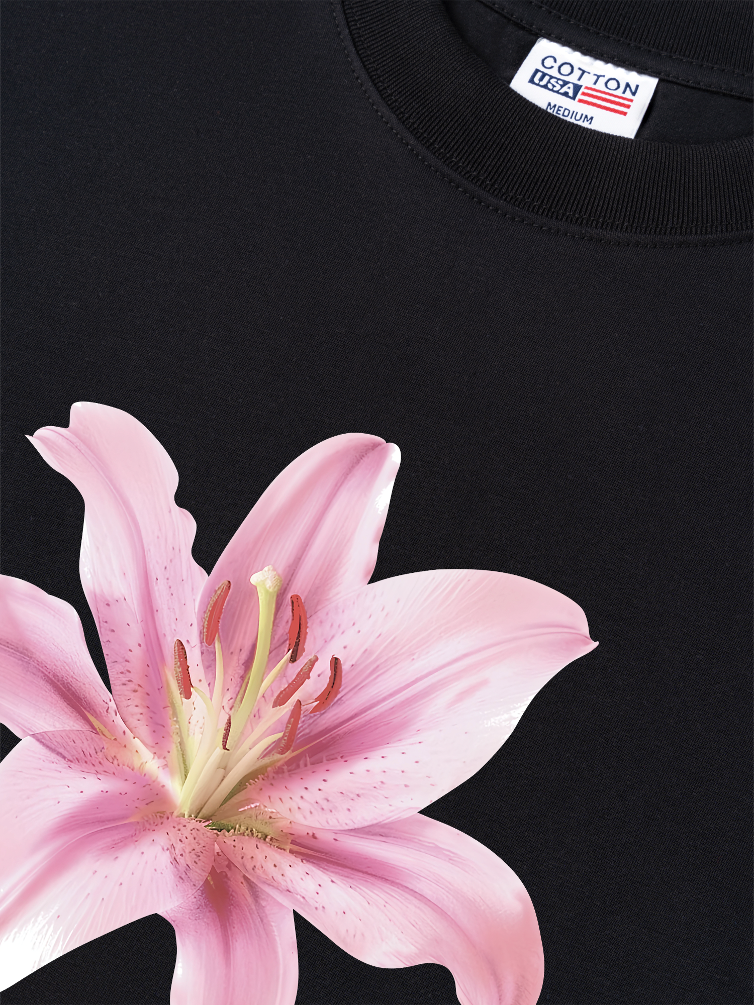 Áo Thun Relaxed Fit Tropical Lily