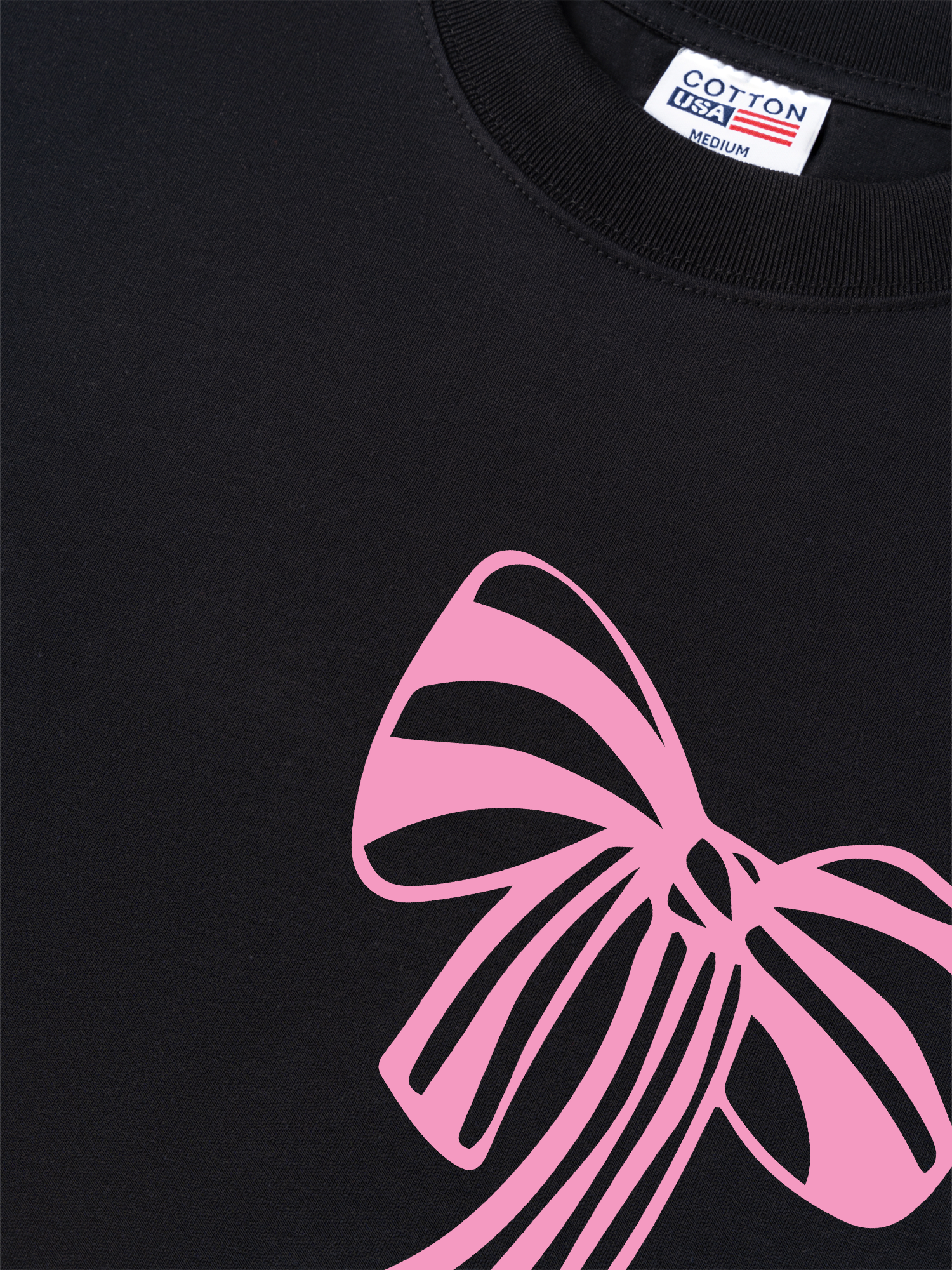 Áo Thun Relaxed Fit Pink Ribbon