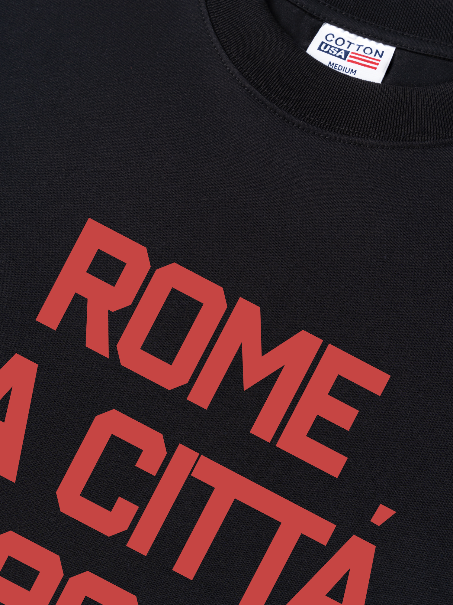 Áo Thun Relaxed Fit City Rome La Citta