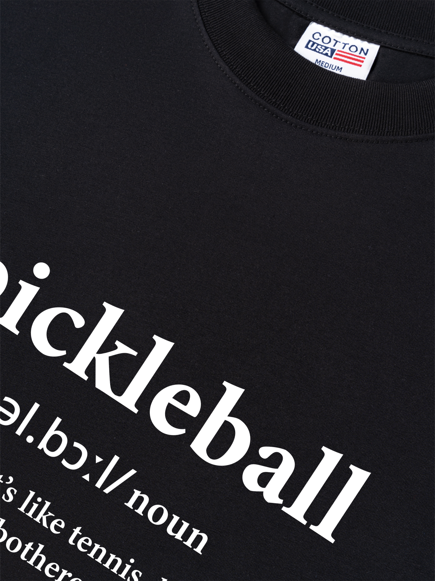 Áo Thun Relaxed Fit Pickleball Dictionary